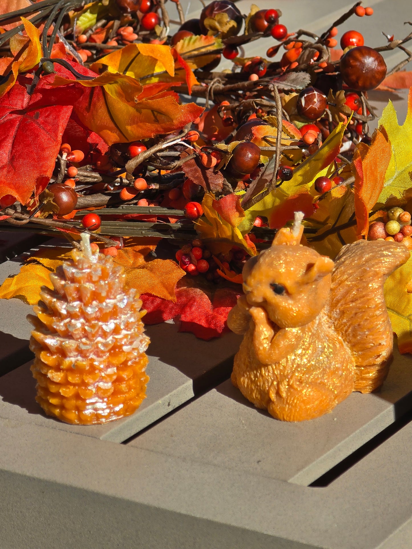 Squirrel Candle