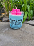 FLOWER CANDLES; The Strength of The Lotus (Multiple Colors)