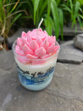 FLOWER CANDLES; The Strength of The Lotus (Multiple Colors)