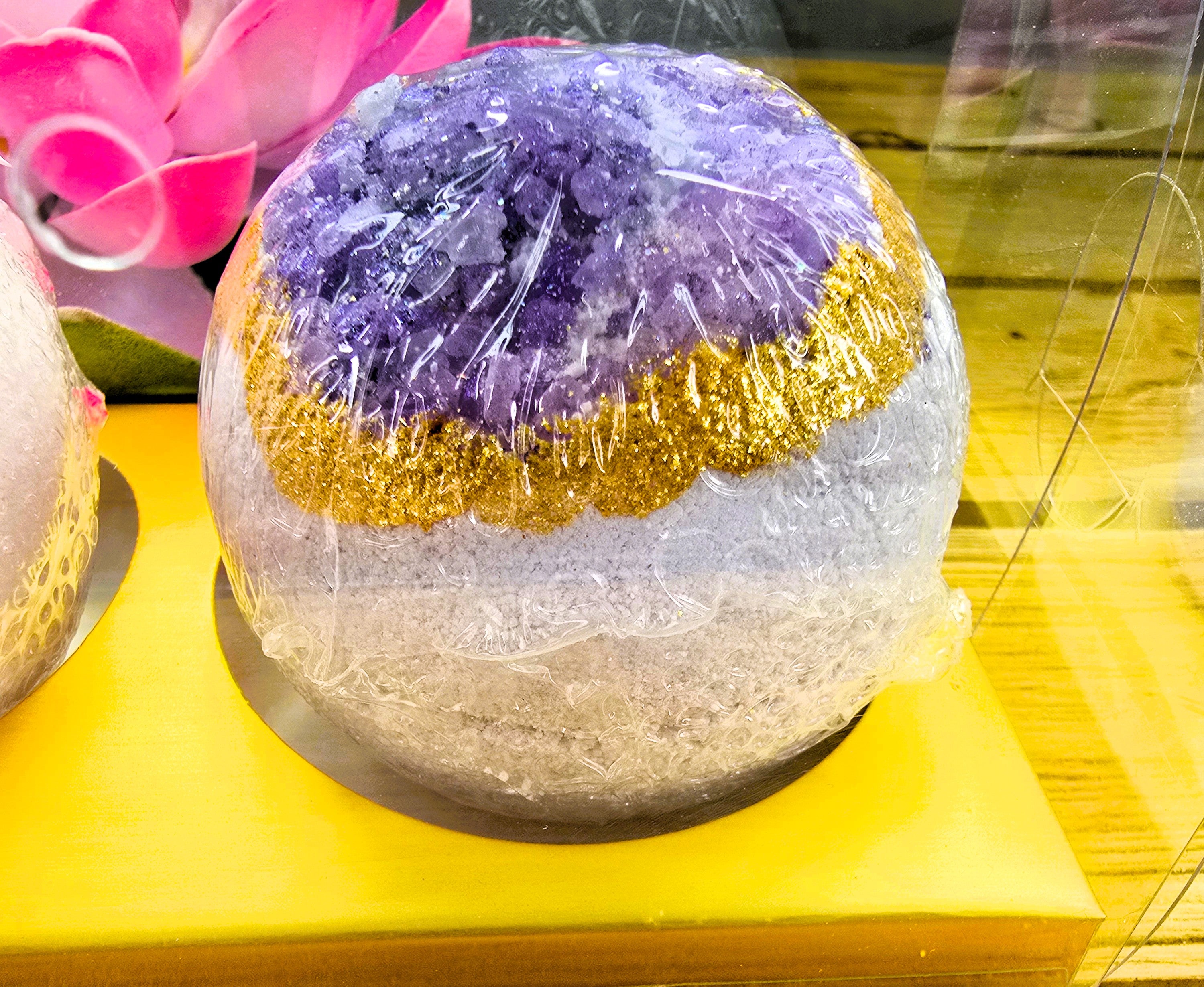 AMETHYST GEODE Bath Bomb