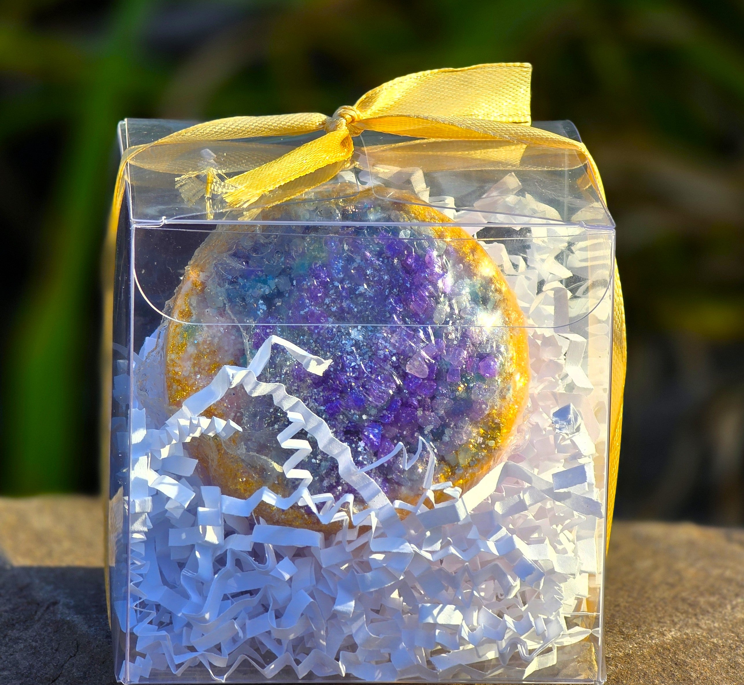 AMETHYST GEODE Bath Bomb