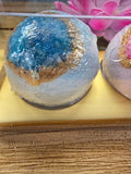 AQUAMARINE GEODE Bath Bomb