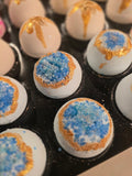 AQUAMARINE GEODE Bath Bomb