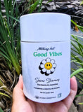 "Nothing But Good Vibes" Mentholated Shower Steamers; Gardenia, Jasmine & Menthol