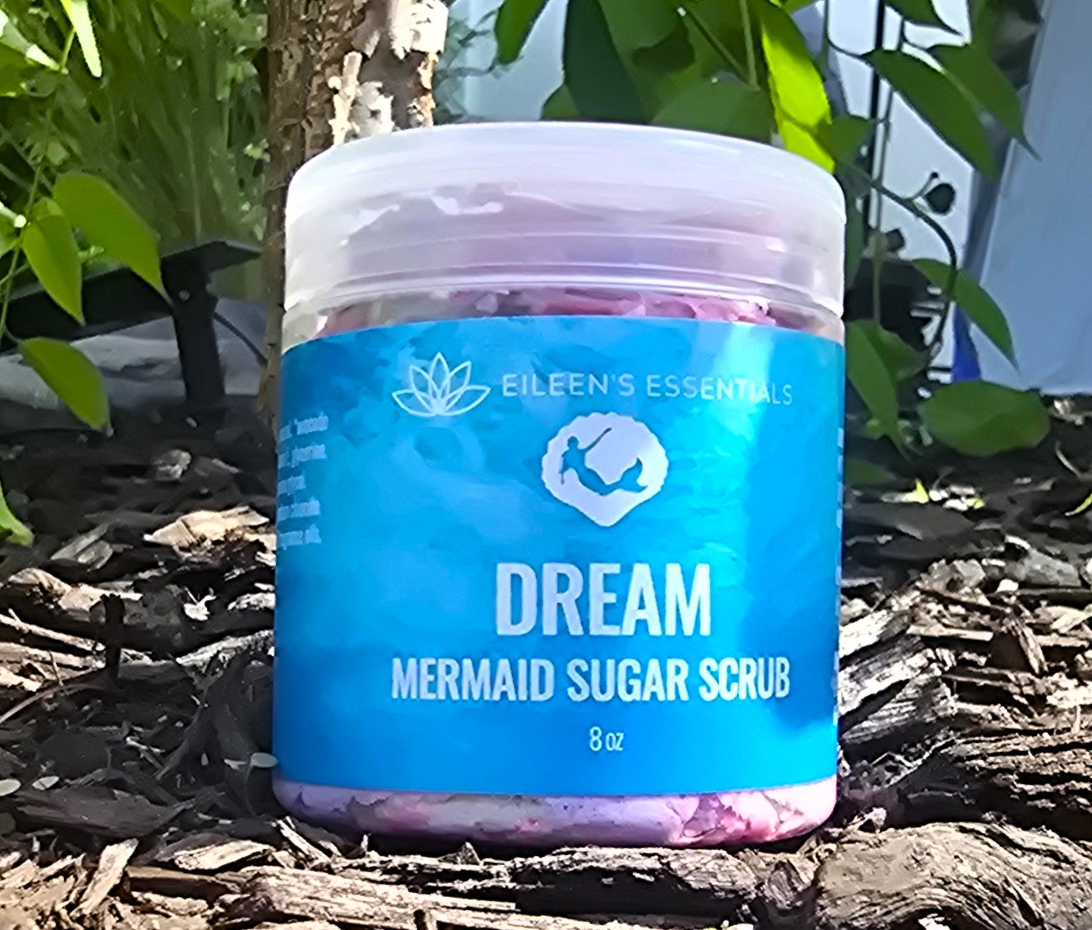 Colorful swirled whipped sugar scrub by eileen's essentials