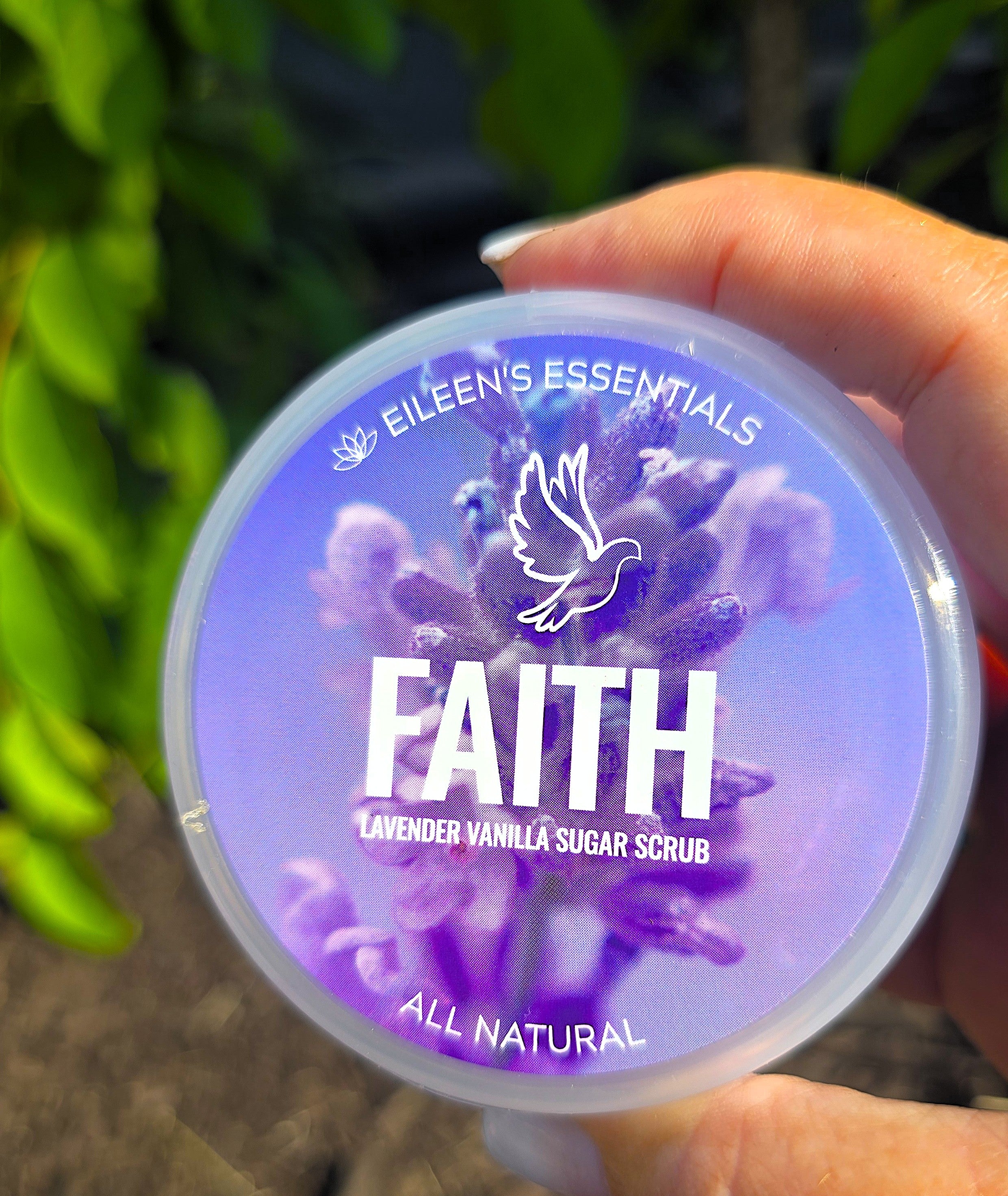 Skincare Collection/Sugar Scrub; "FAITH" (Lavender & Vanilla)