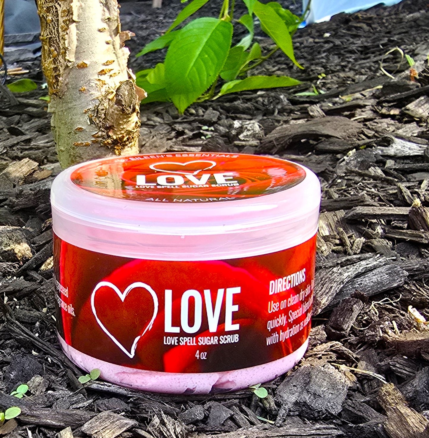 Whipped Sugar Scrub; LOVE (Love Spell)