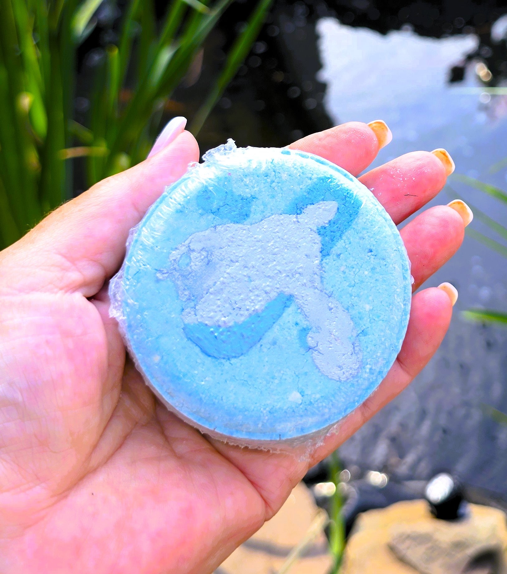 "Surf's Up" Mentholated Shower Steamers; Pure Patchouli & Menthol