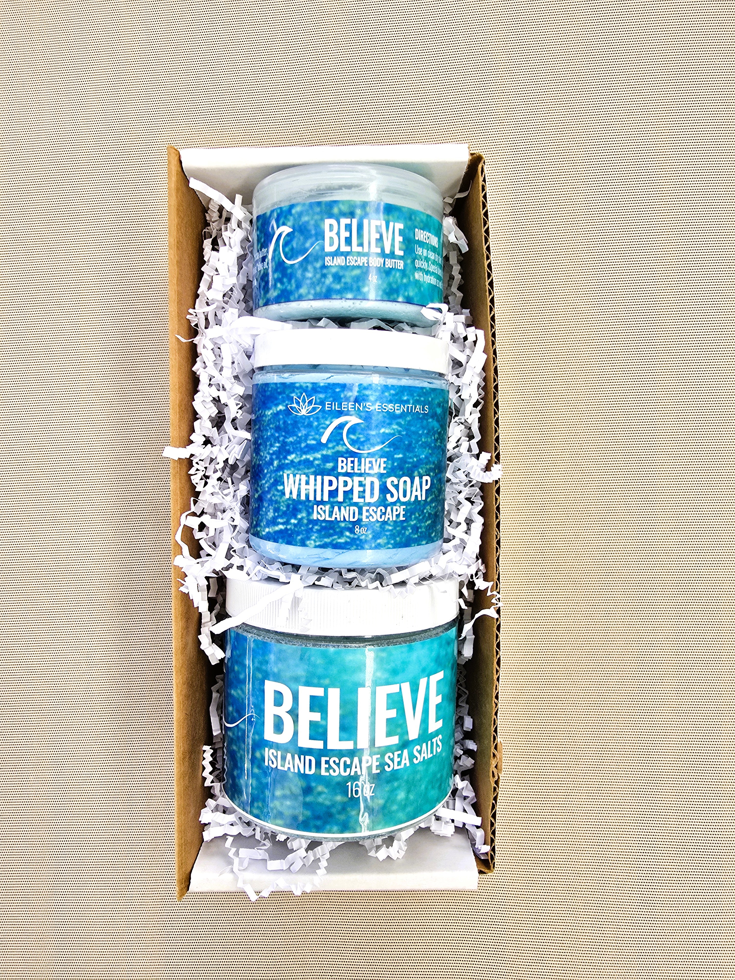 Skincare Collection/Whipped Soap; BELIEVE (Island Escapes)