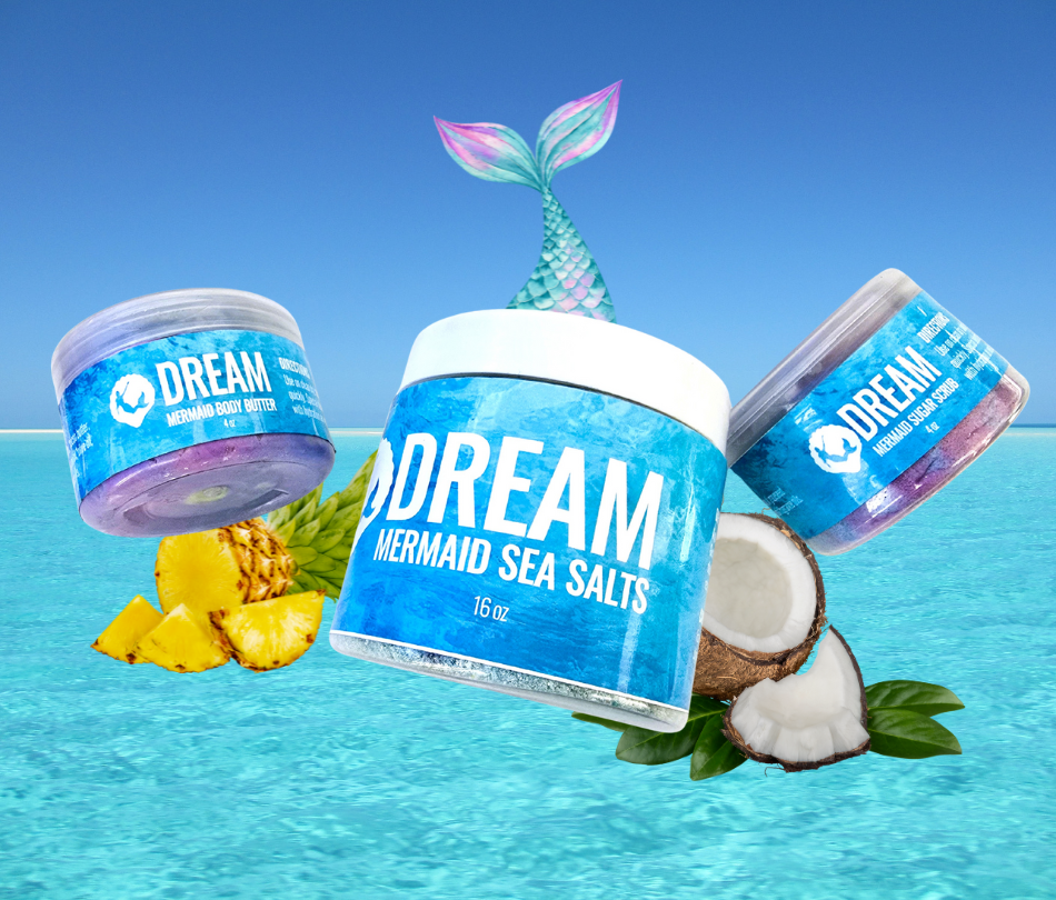 Skincare Collection/Sugar Scrub; "DREAM" (Mermaid)