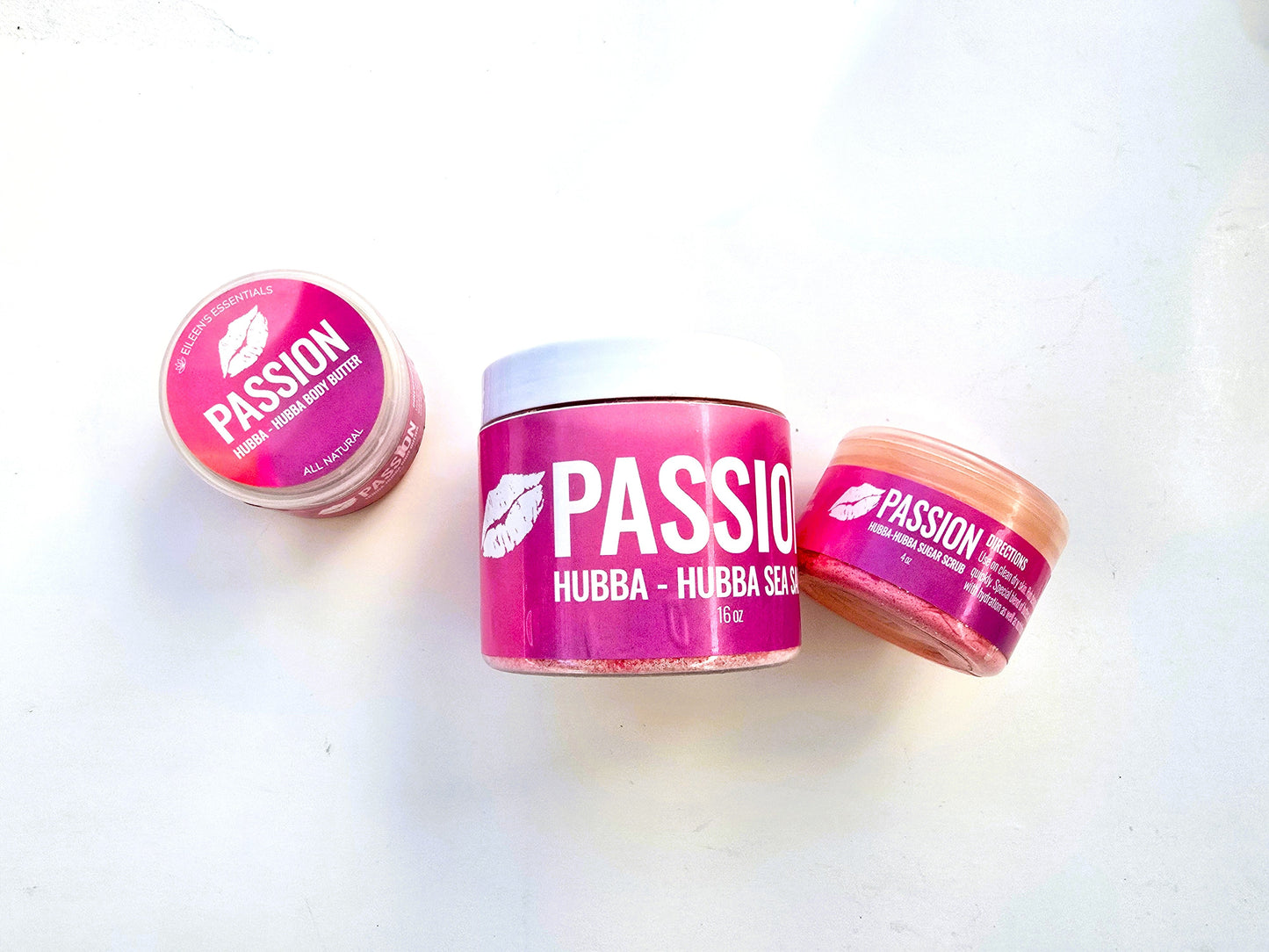 Skincare Collection/Sugar Scrub; "PASSION" (Hubba-Hubba)