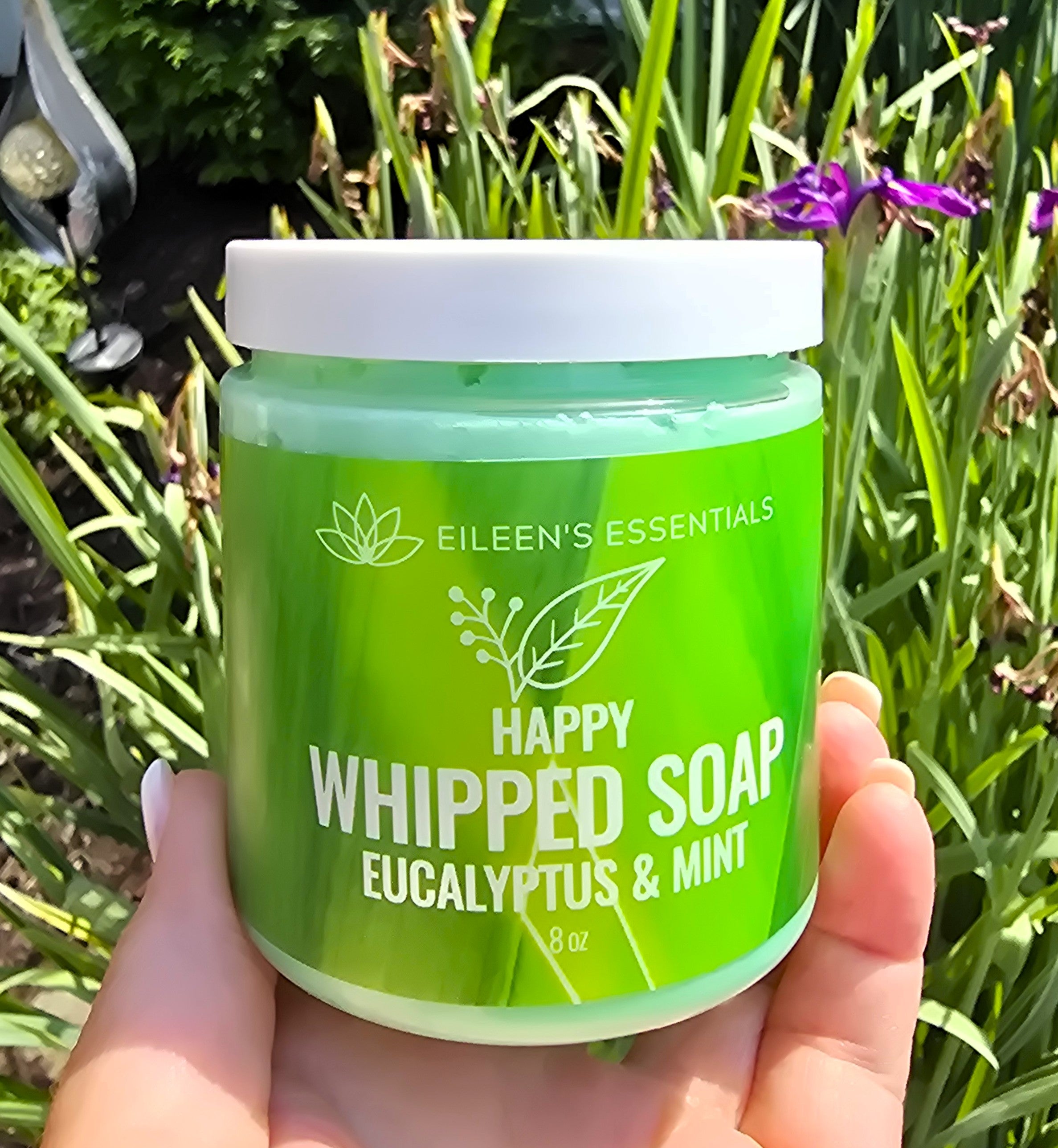 Skincare Collection/Whipped Soap; HAPPY (Eucalyptus & Mint)