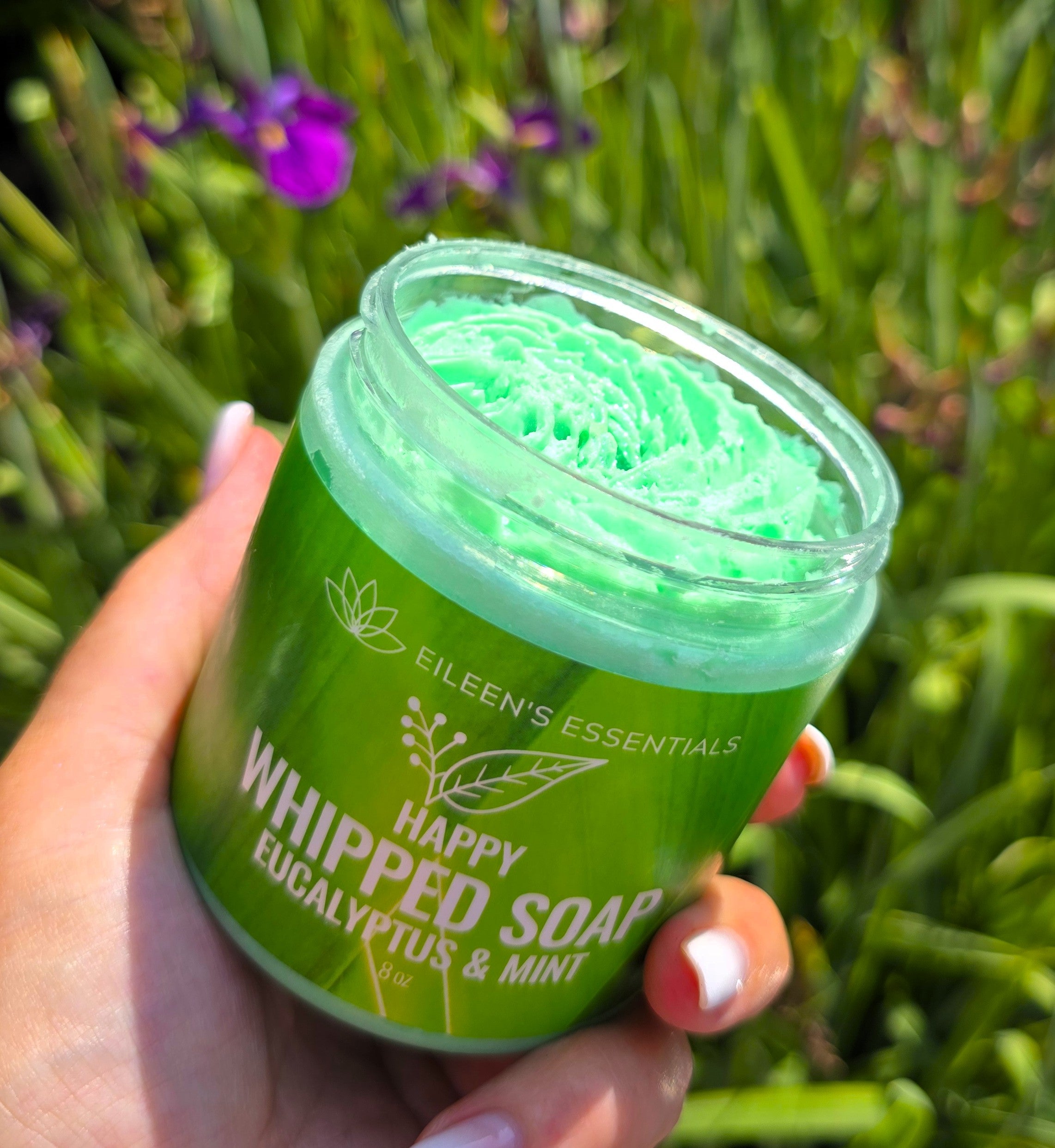 Skincare Collection/Whipped Soap; HAPPY (Eucalyptus & Mint)