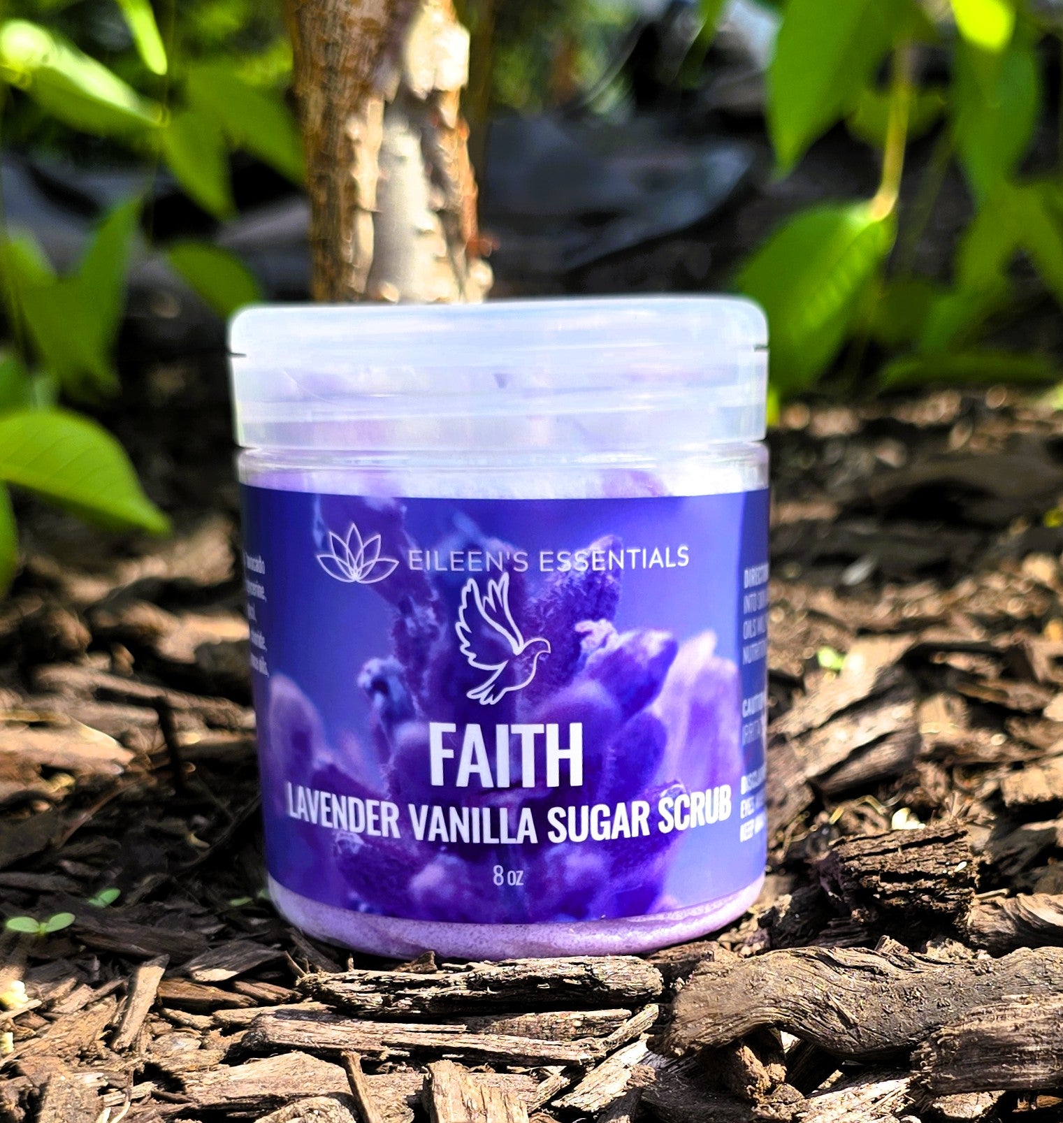 Colorful swirled whipped sugar scrub by eileen's essentials