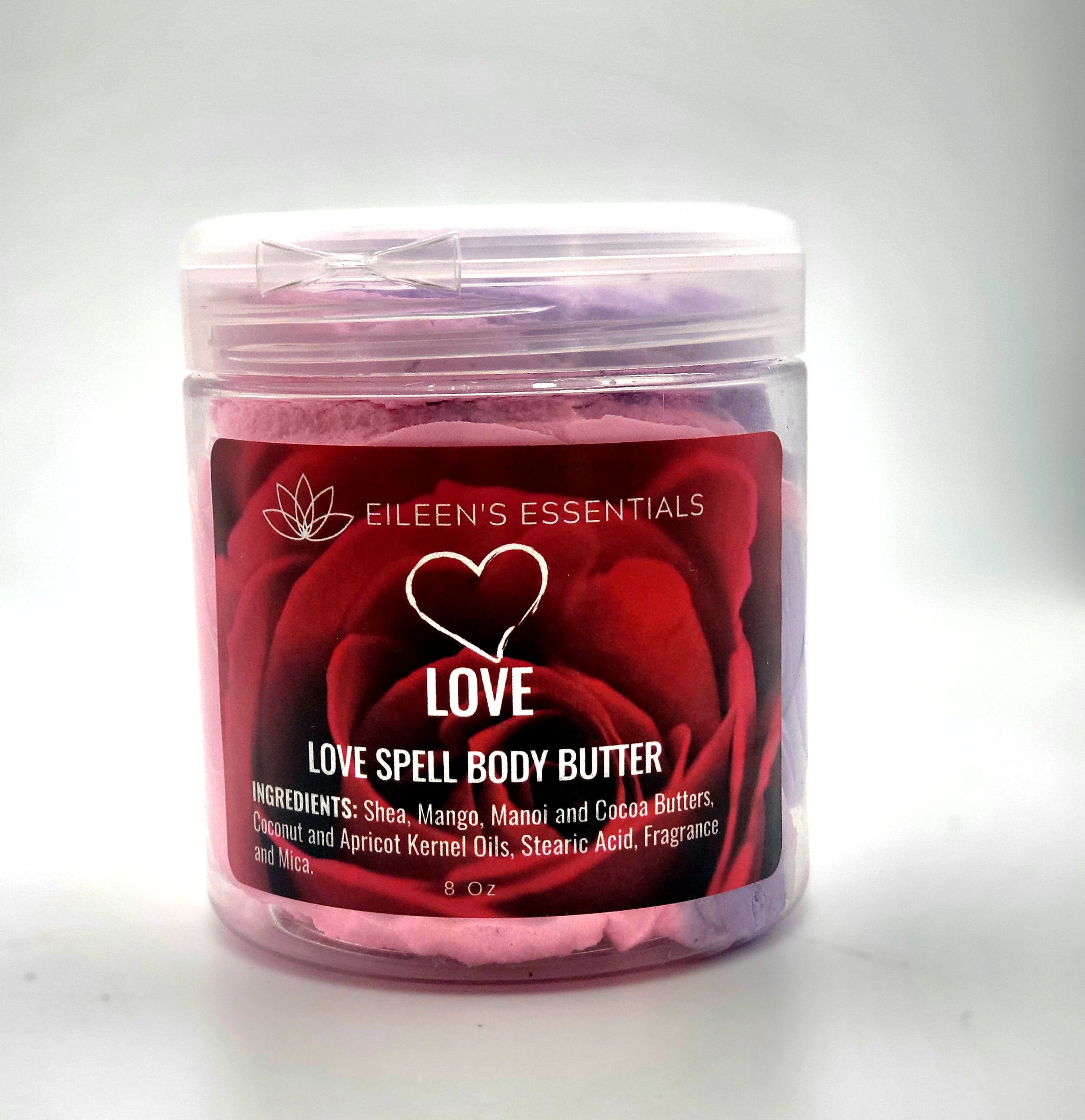 Whipped Luxury Shea Body Butter; LOVE (Love Spell)