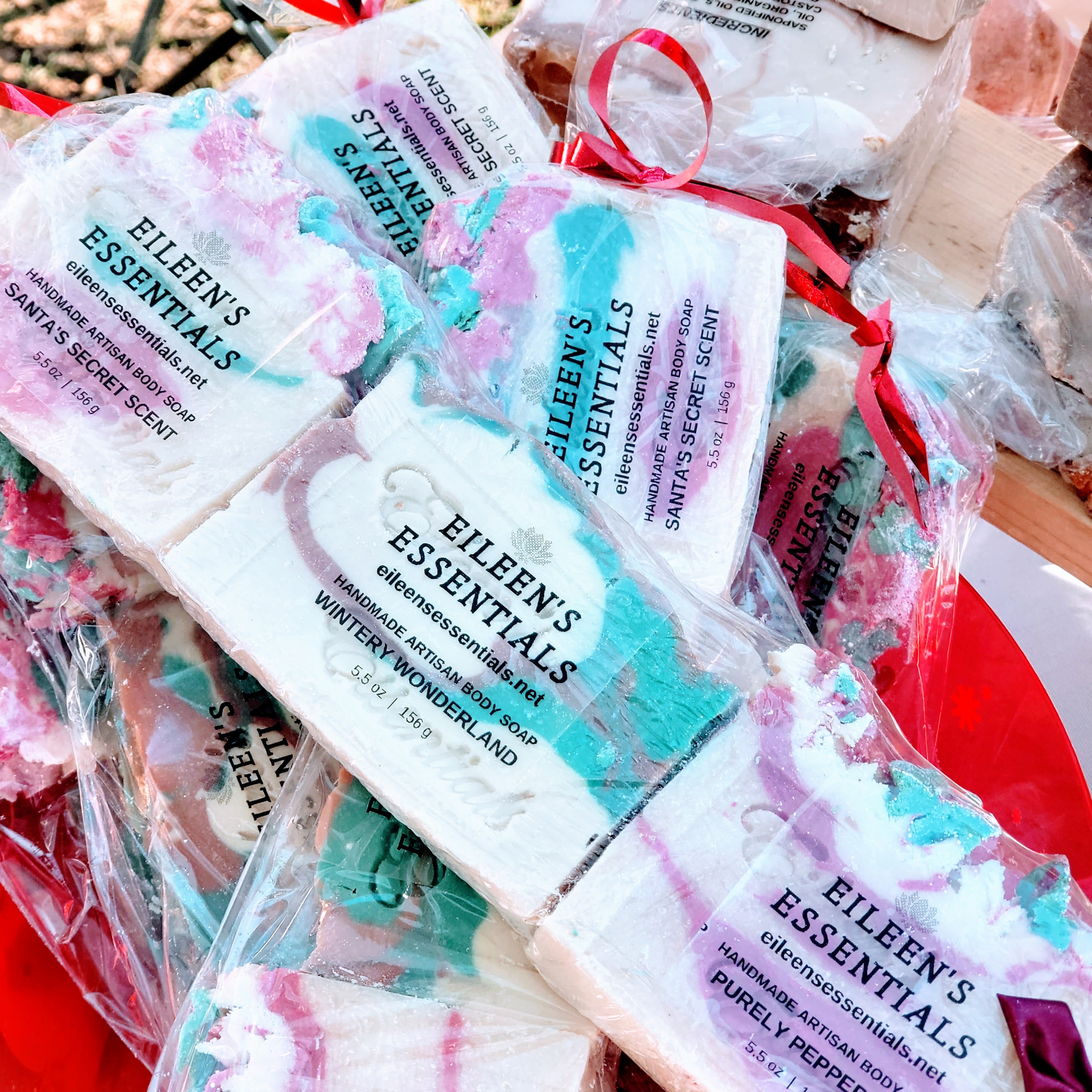 Happy Holidays Soap Deal; 3 Holidays Soaps
