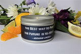 Inspirational Travel Candle; BLISS - Eileen's Essentials