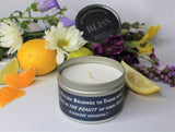 Inspirational Travel Candle; BLISS - Eileen's Essentials