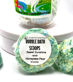 Cup of Super Bubbly Bubble-Bath Scoops (Unicorn Poops)