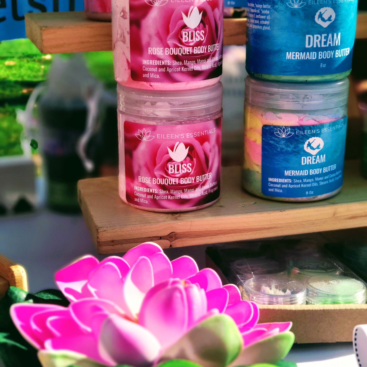 Whipped Luxury Shea Body Butter; BLISS (Rose Bouquet)