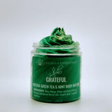 Whipped Luxury Shea Body Butter; GRATEFUL (Matcha Green Tea & Mint)