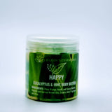 Whipped Luxury Shea Body Butter; HAPPY (Eucalyptus & Mint)