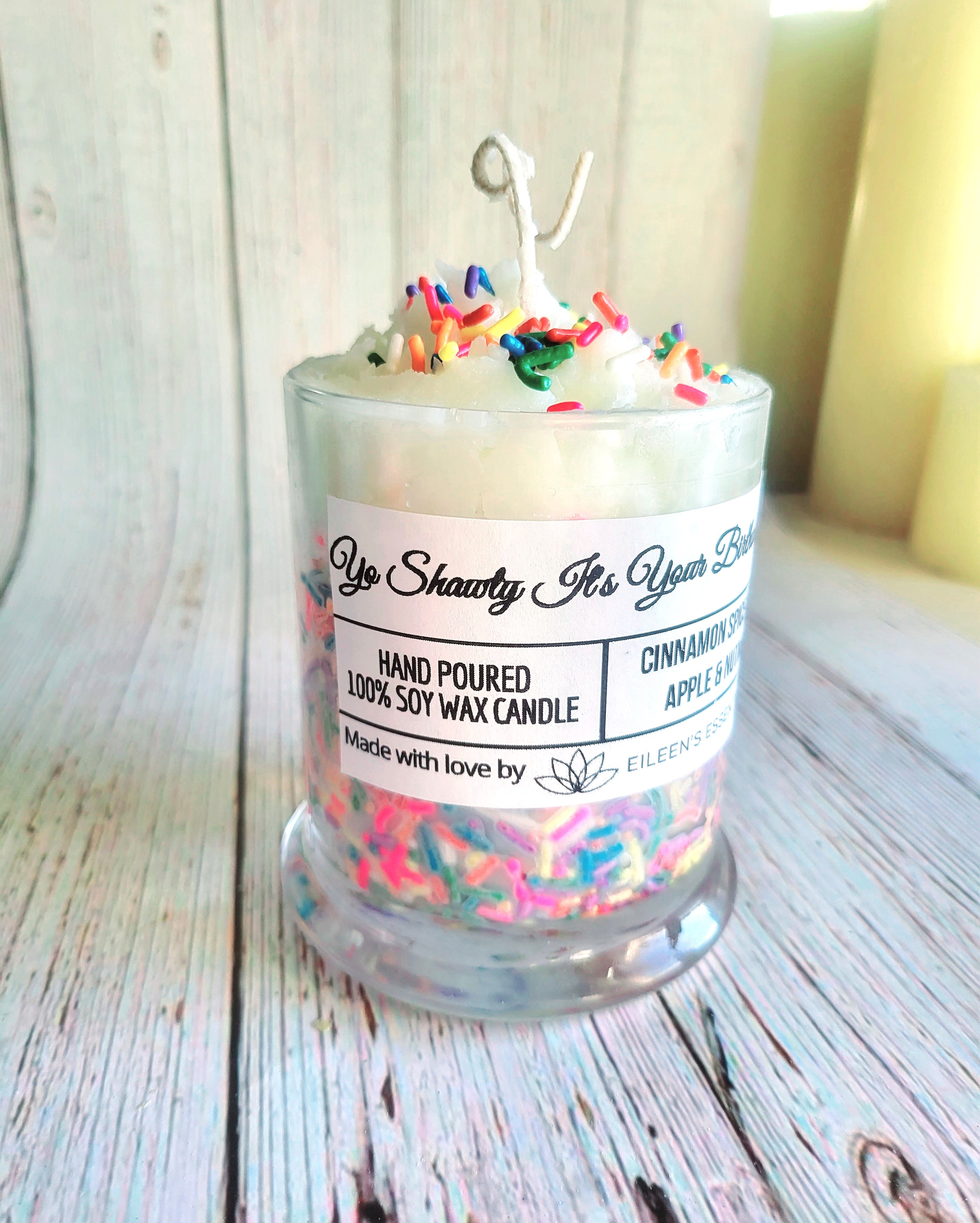 DESSERT CANDLE; Yo Shawty, It's Your Birthday!