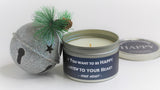 Inspirational Travel Candle; HAPPY - Eileen's Essentials