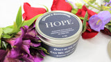 Inspirational Travel Candle; HOPE - Eileen's Essentials