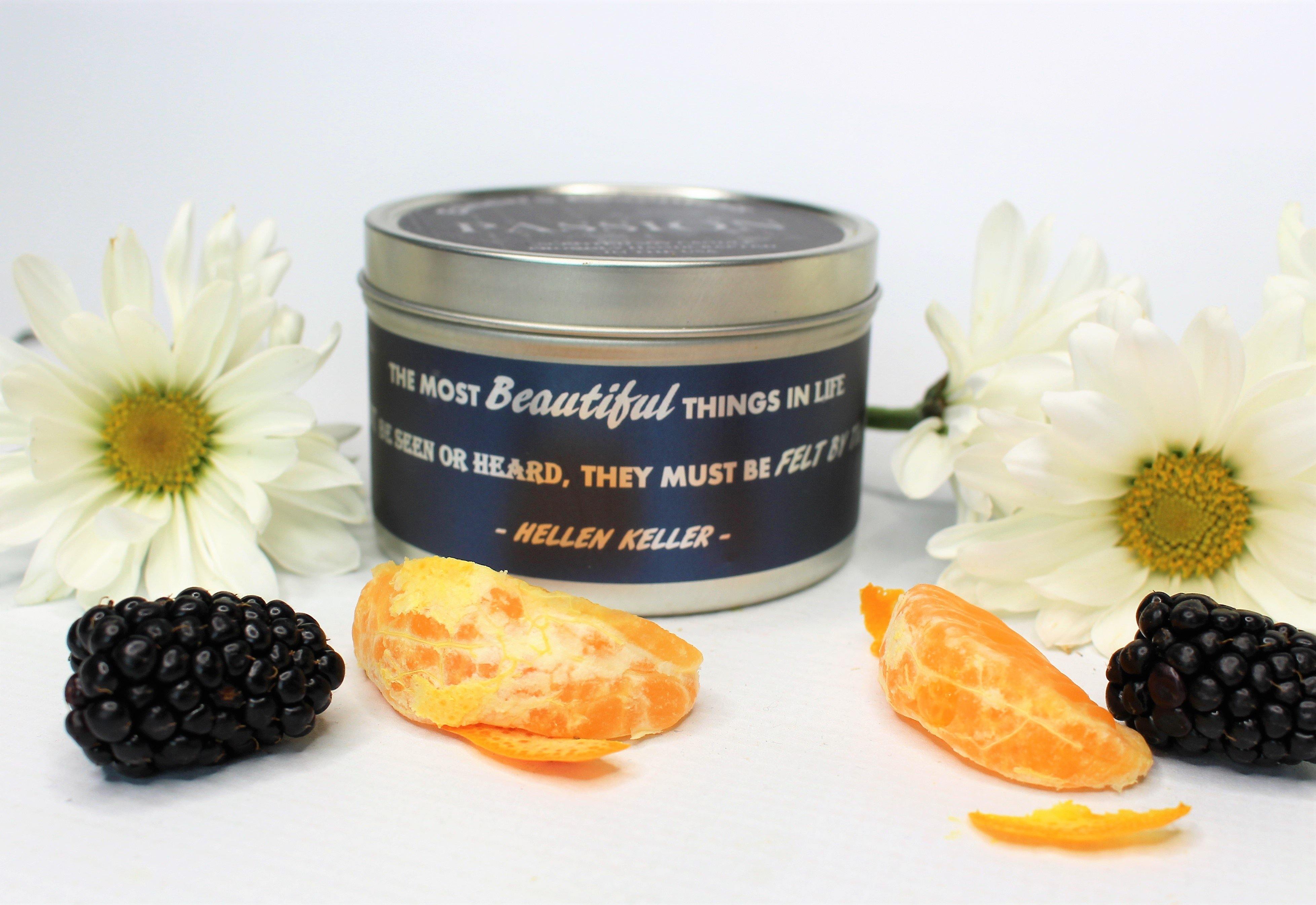 Inspirational Travel Candle; PASSION - Eileen's Essentials