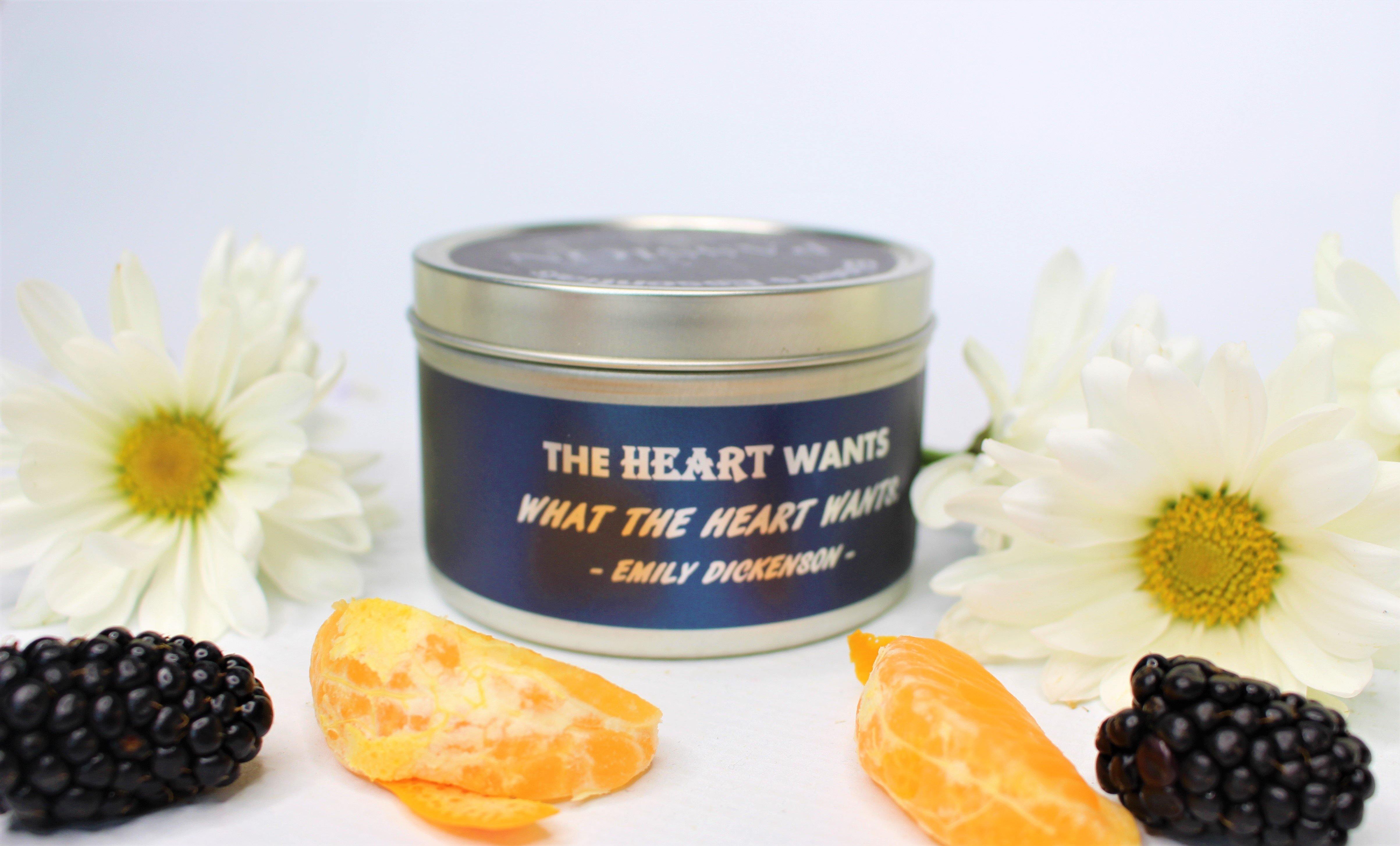 Inspirational Travel Candle; PASSION - Eileen's Essentials