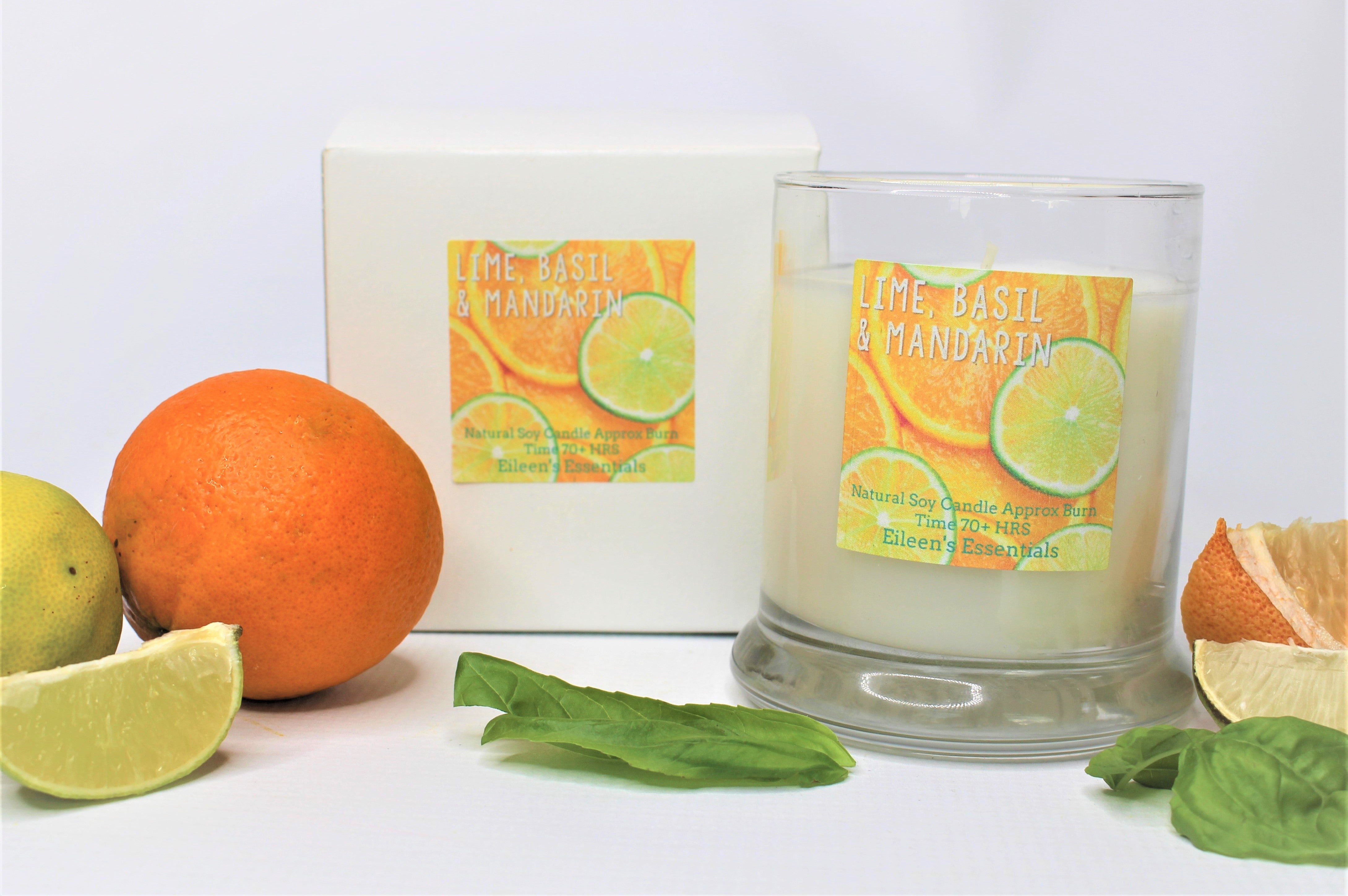 Signature Scent; LIME, BASIL & MANDARIN - Eileen's Essentials