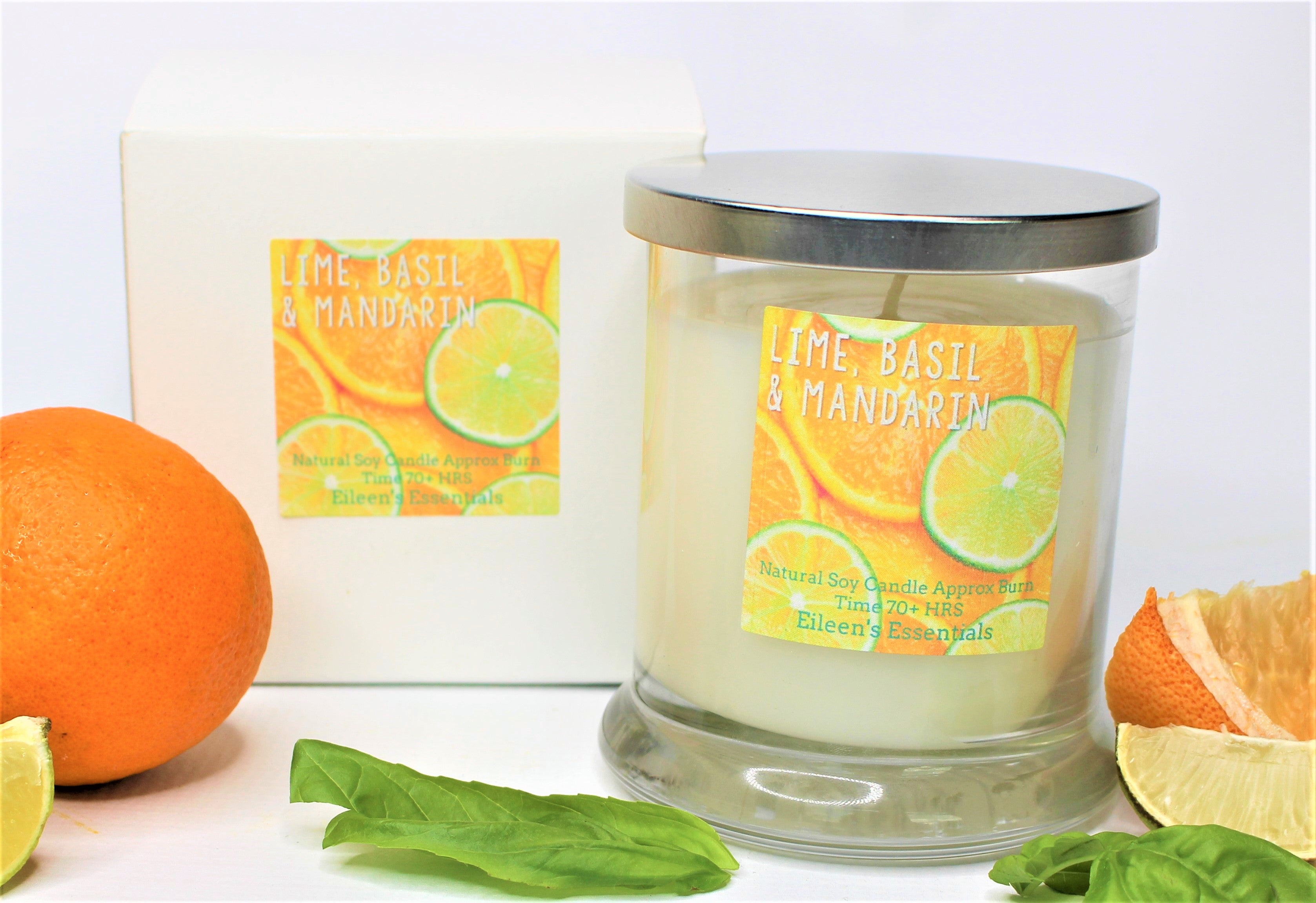 Signature Scent; LIME, BASIL & MANDARIN - Eileen's Essentials
