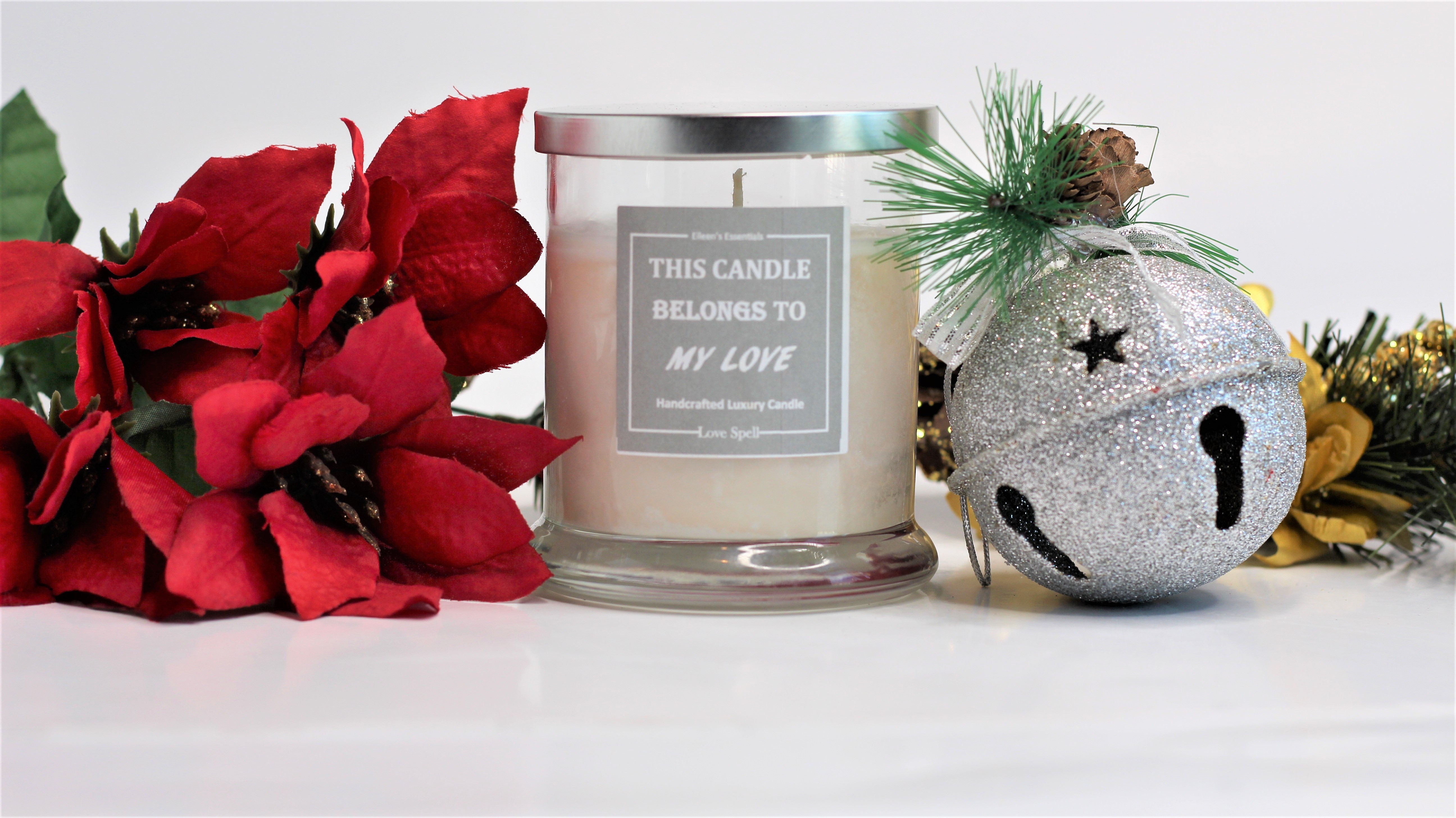 Signature Scent; THIS CANDLE BELONGS TO MY LOVE