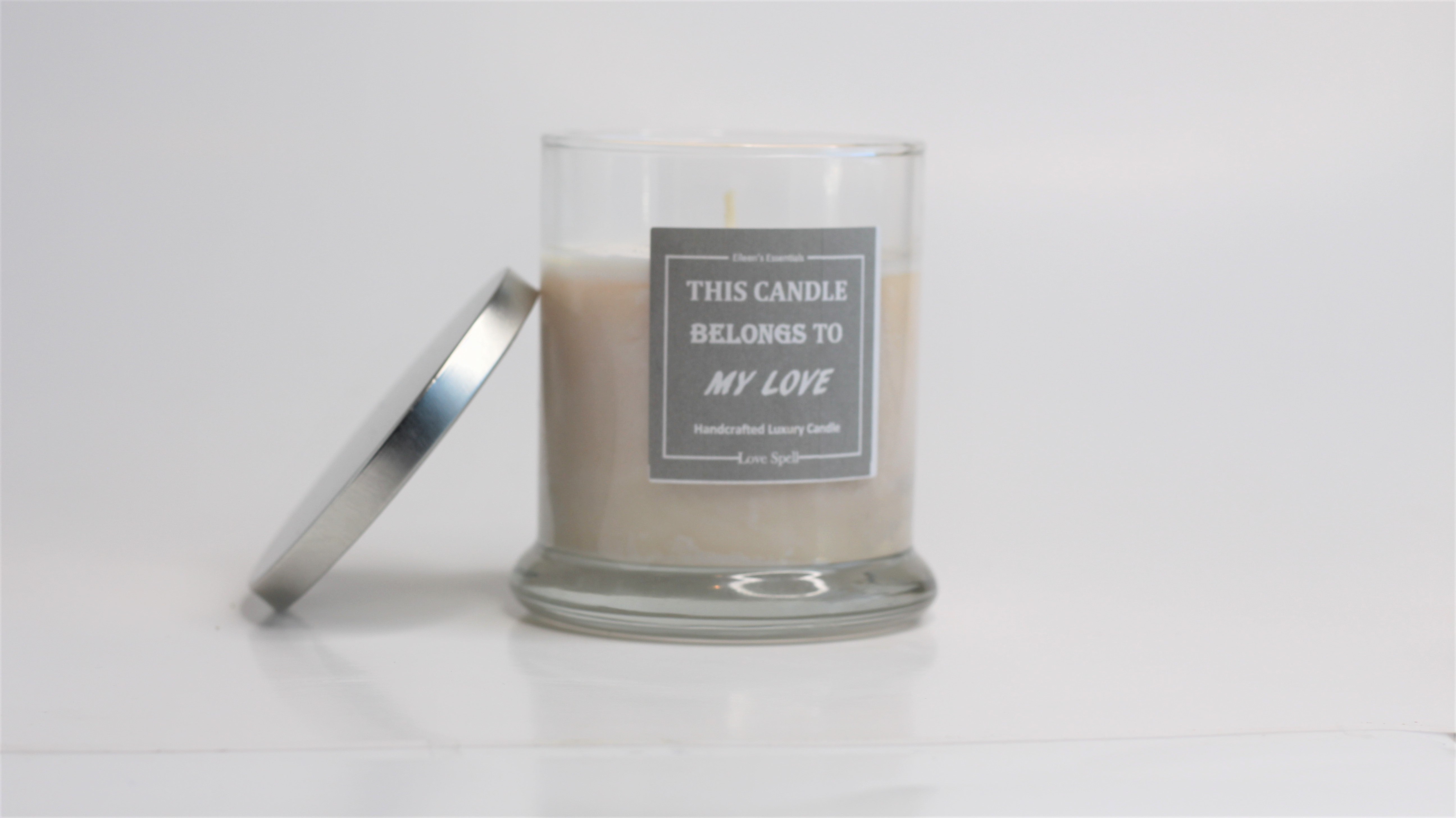 Signature Scent; THIS CANDLE BELONGS TO MY LOVE