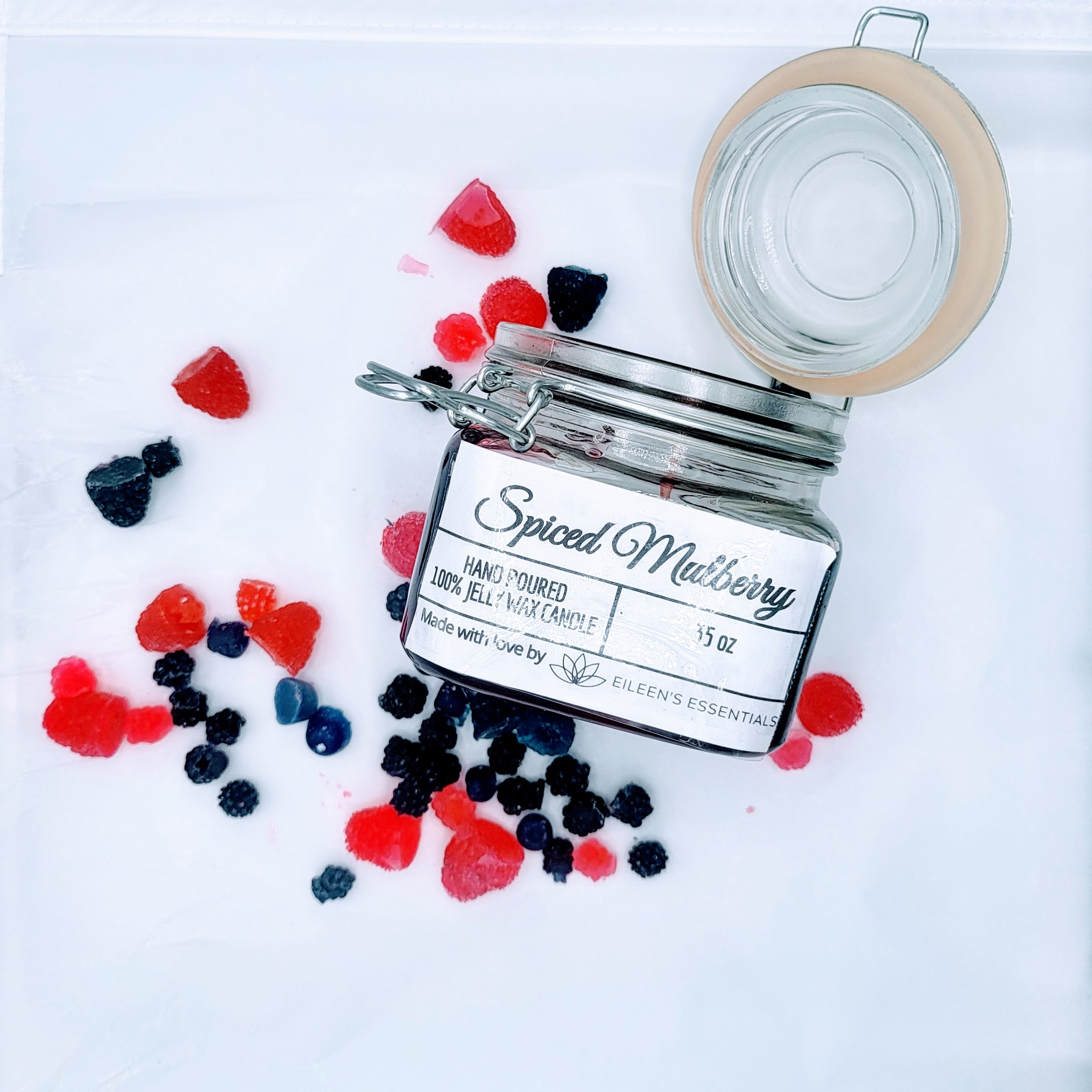 Jelly Candles; Spiced Mulberry