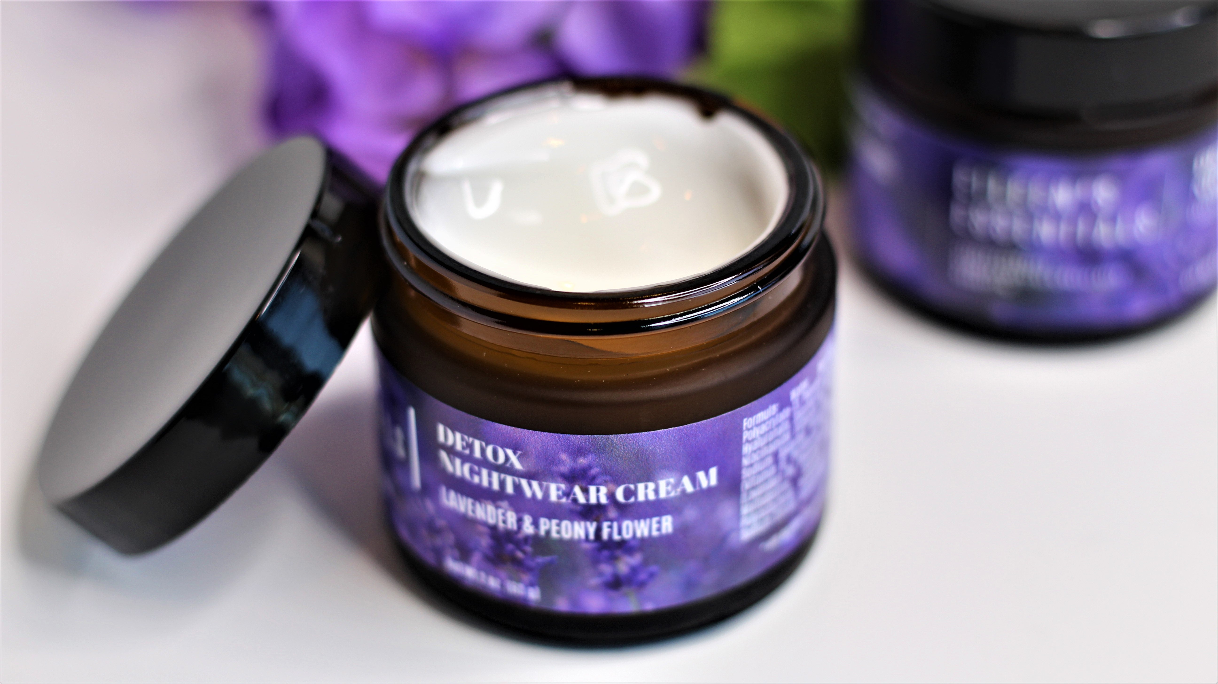 Detox Nightwear Cream  with Lavender & Peony Flower
