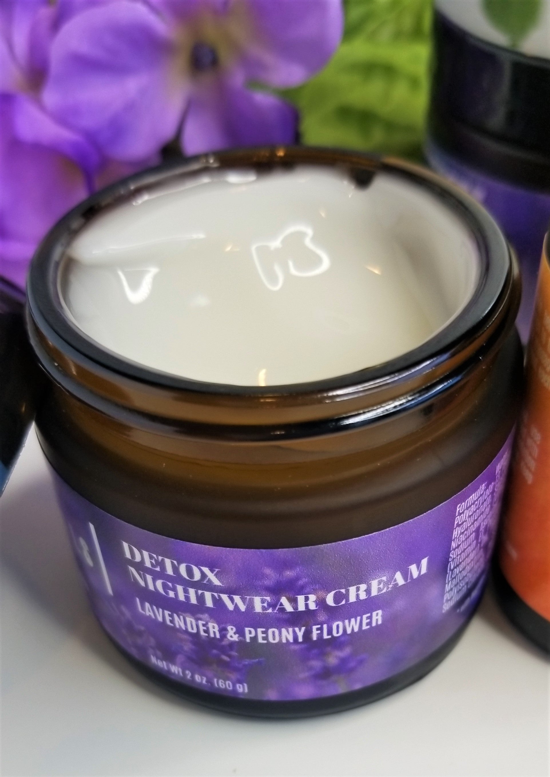 Detox Nightwear Cream  with Lavender & Peony Flower