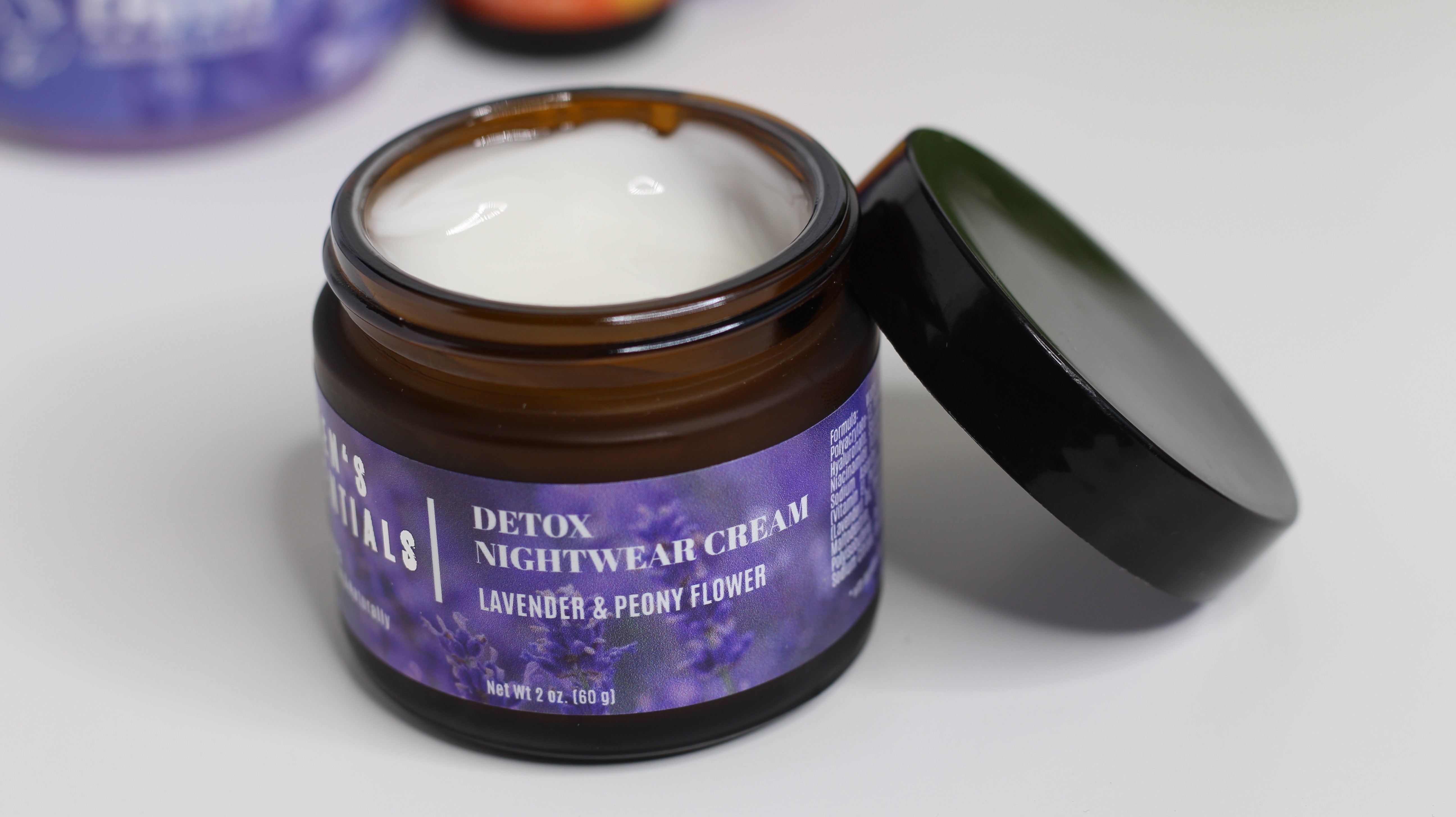 Detox Nightwear Cream  with Lavender & Peony Flower