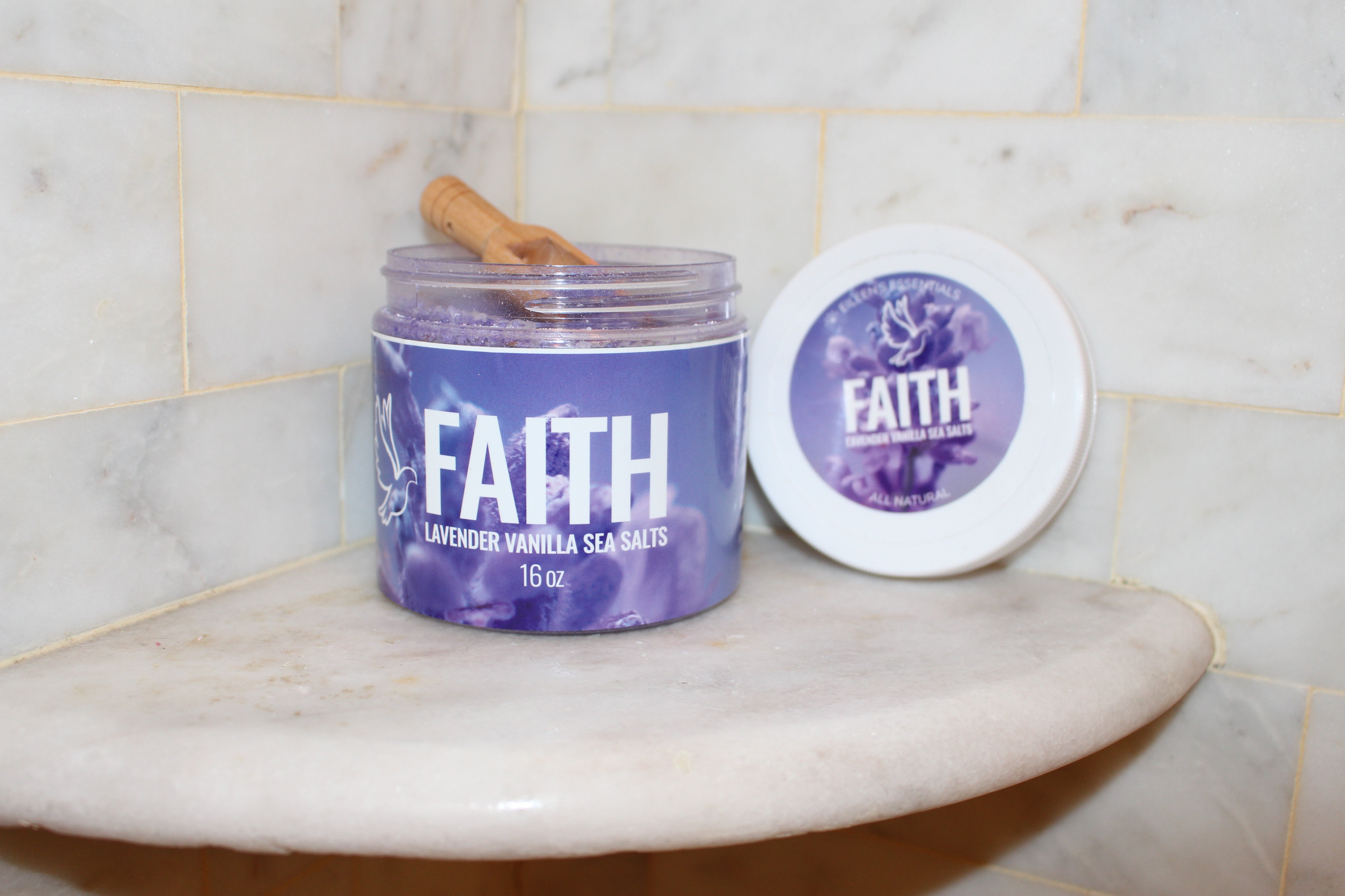 The Ultimate Spa Gift Set; "FAITH" (Lavender & Vanilla)