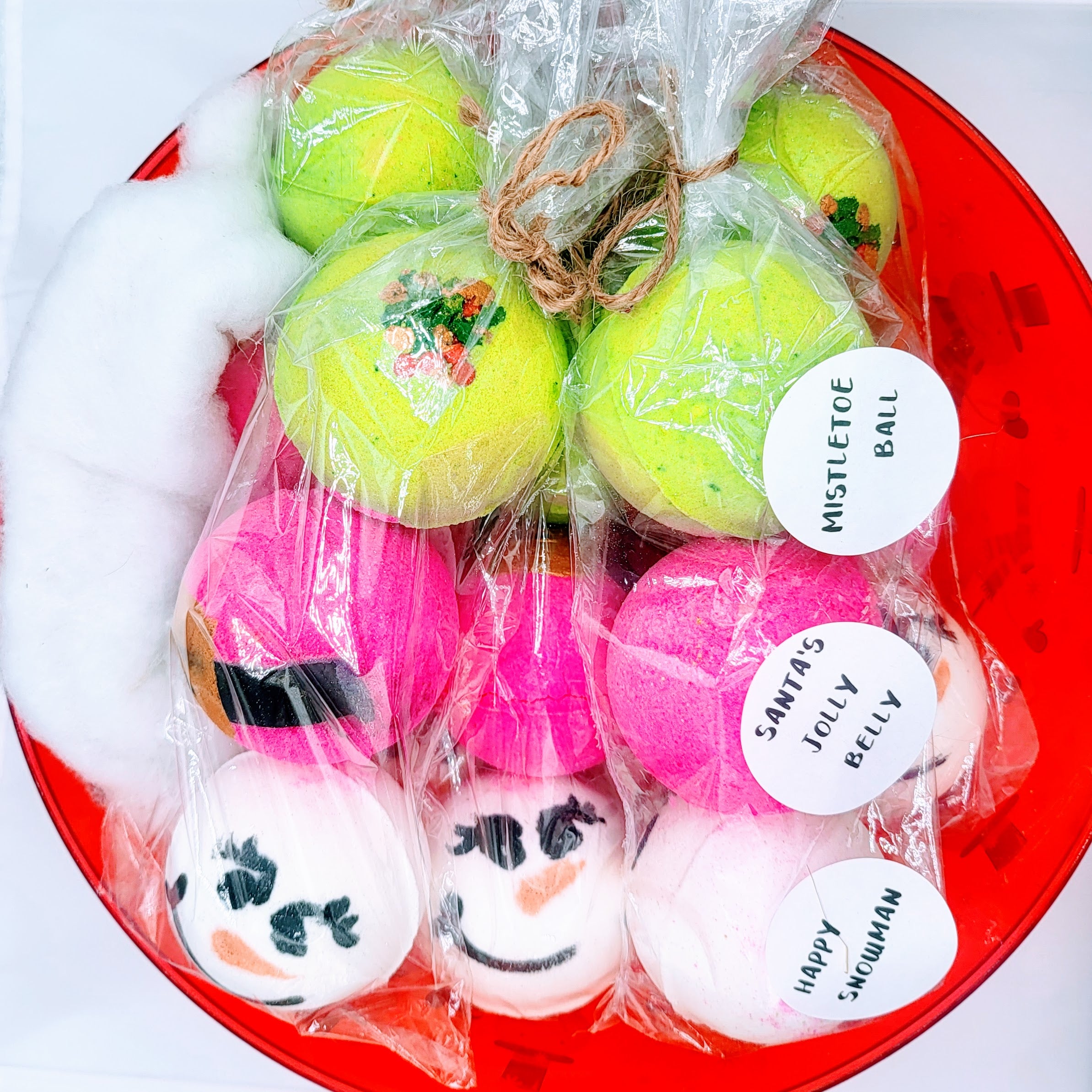 Christmas Bath Bombs 3 Pack Gift Set