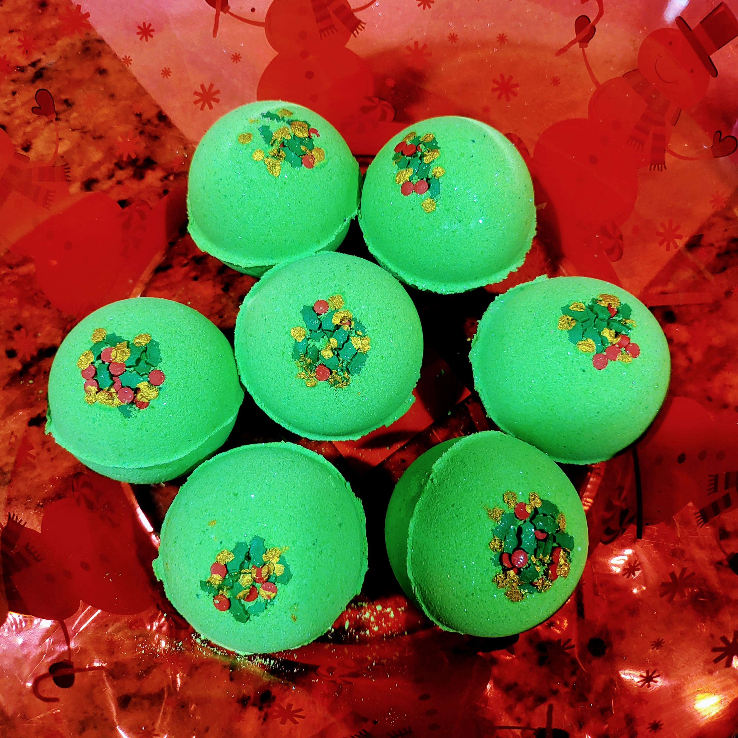 Christmas Bath Bombs 3 Pack Gift Set