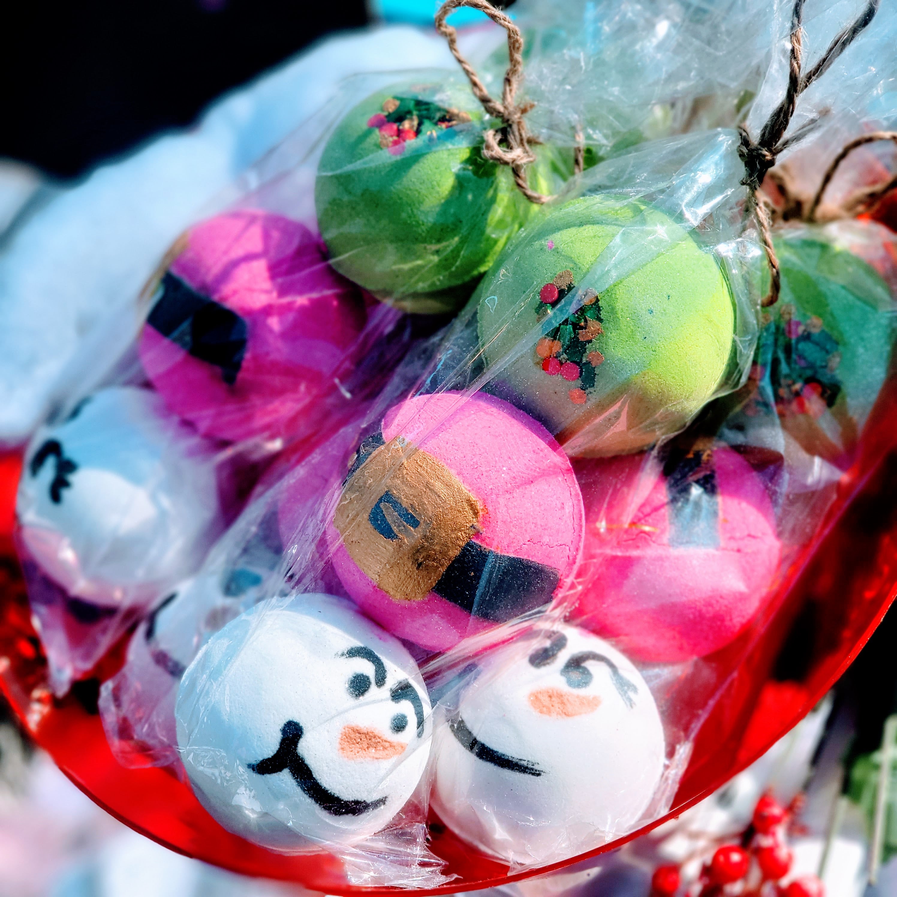 Christmas Bath Bombs 3 Pack Gift Set