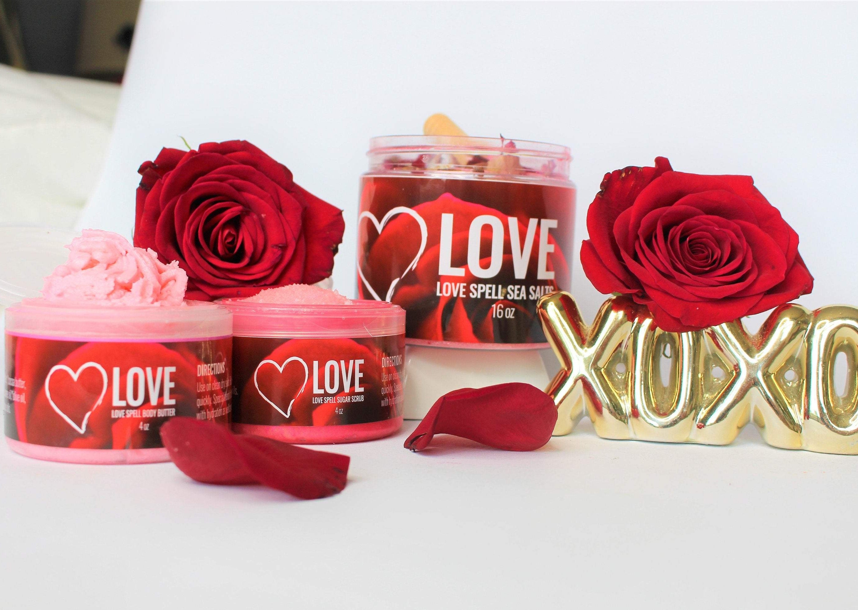 Body Skin Care Collection; "LOVE" (Love Spell) - Eileen's Essentials