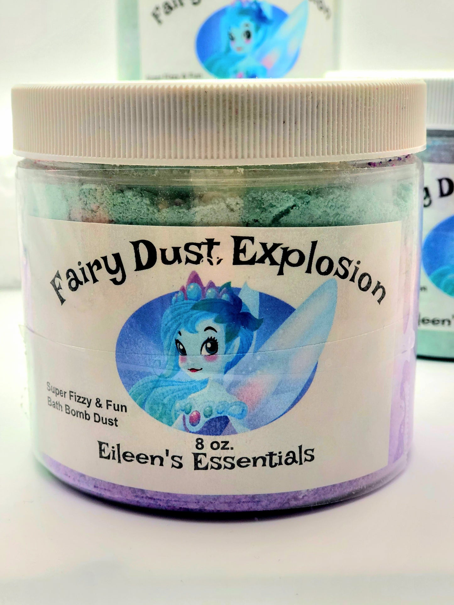 Fizzy Fairy Dust Bath Bomb Explosion