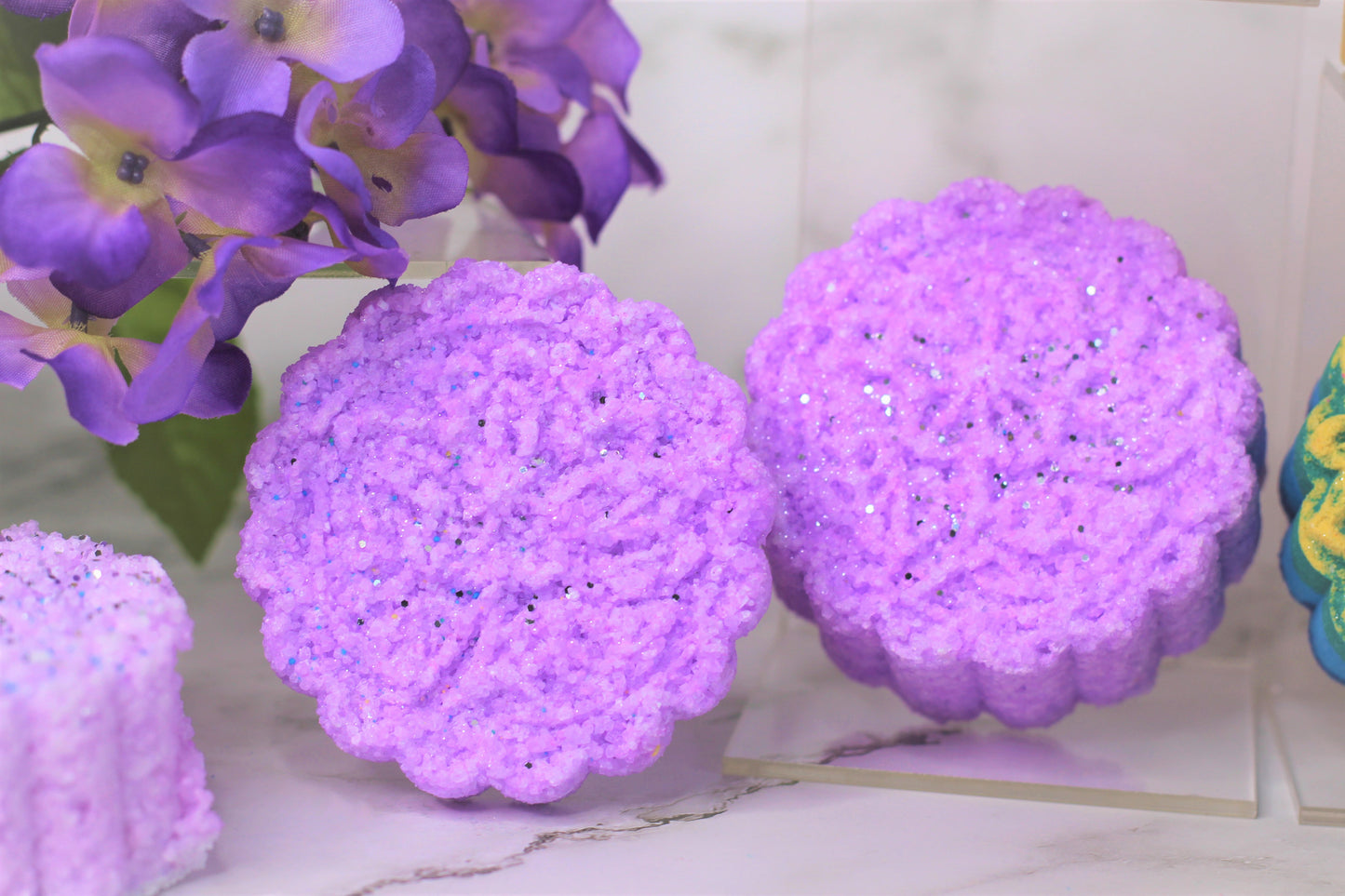 Jumbo Moon Cake Bubble Bombs & Moon Cake Salt Soaks