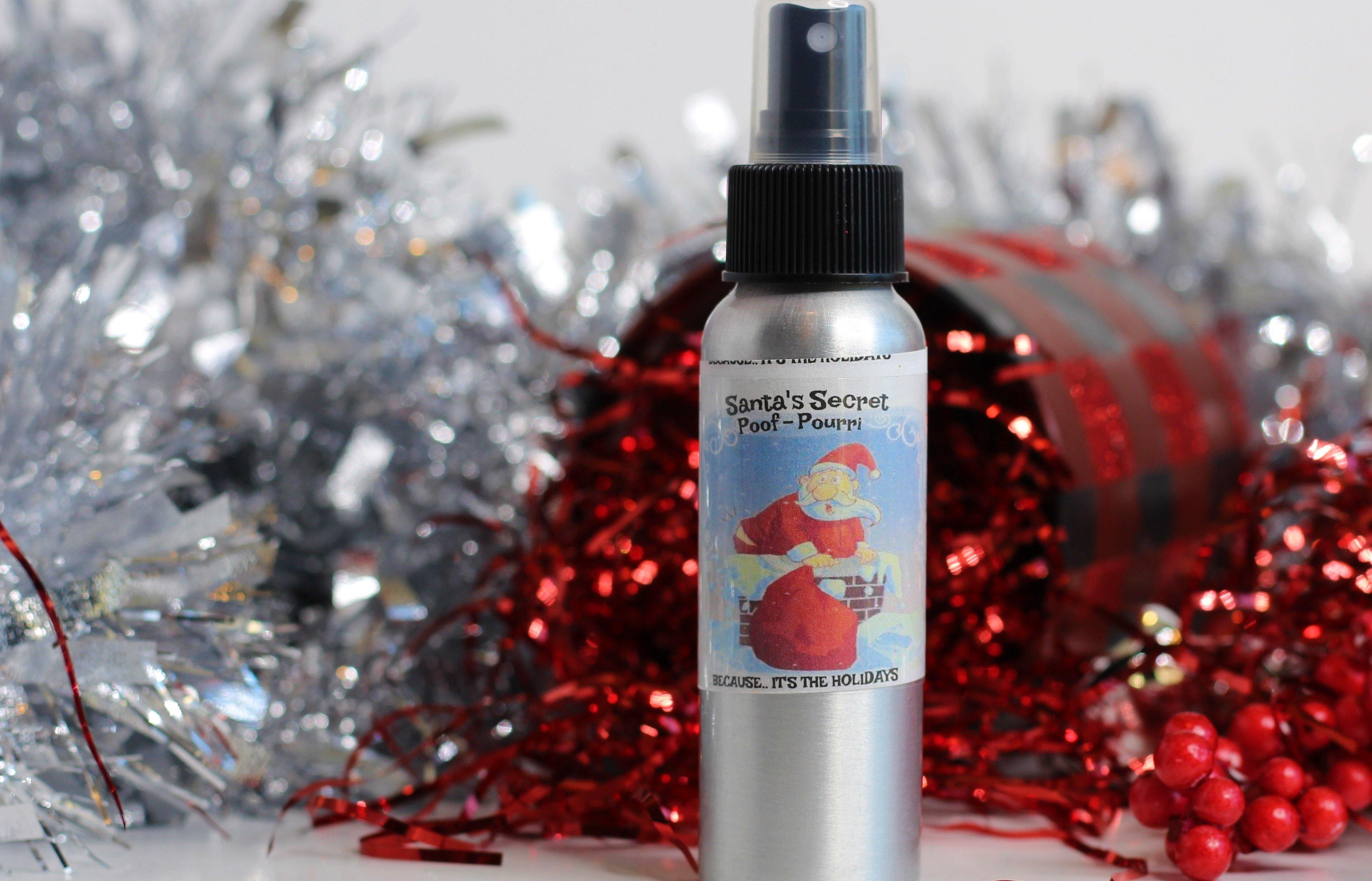 HOLIDAY; Santa's Secret Air- Freshener - Eileen's Essentials