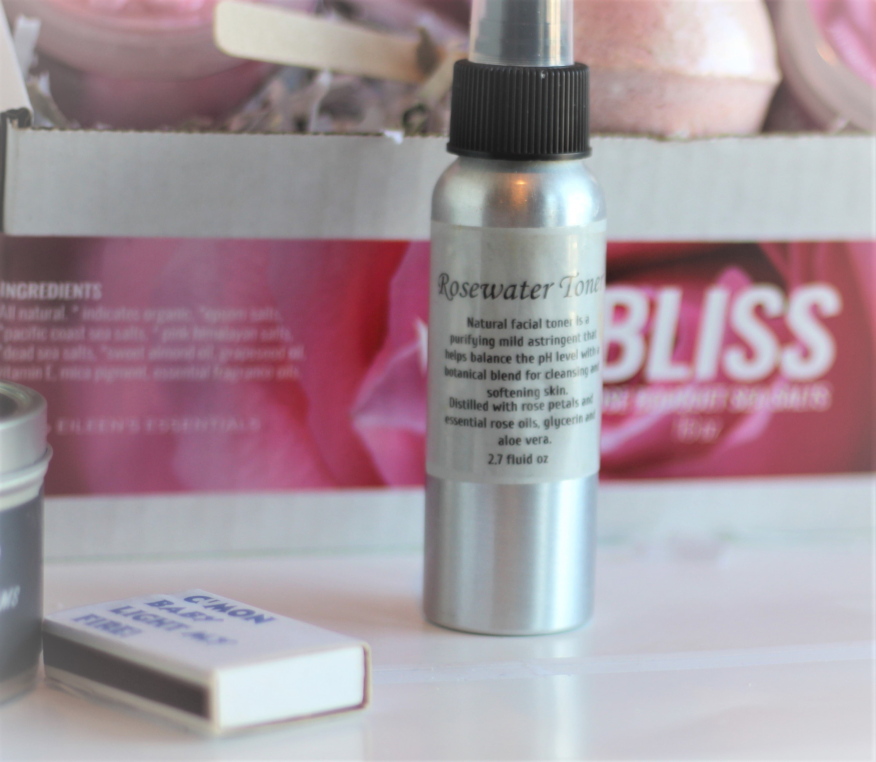 The Ultimate Spa Gift Set; "BLISS" (Fresh Cut Roses)