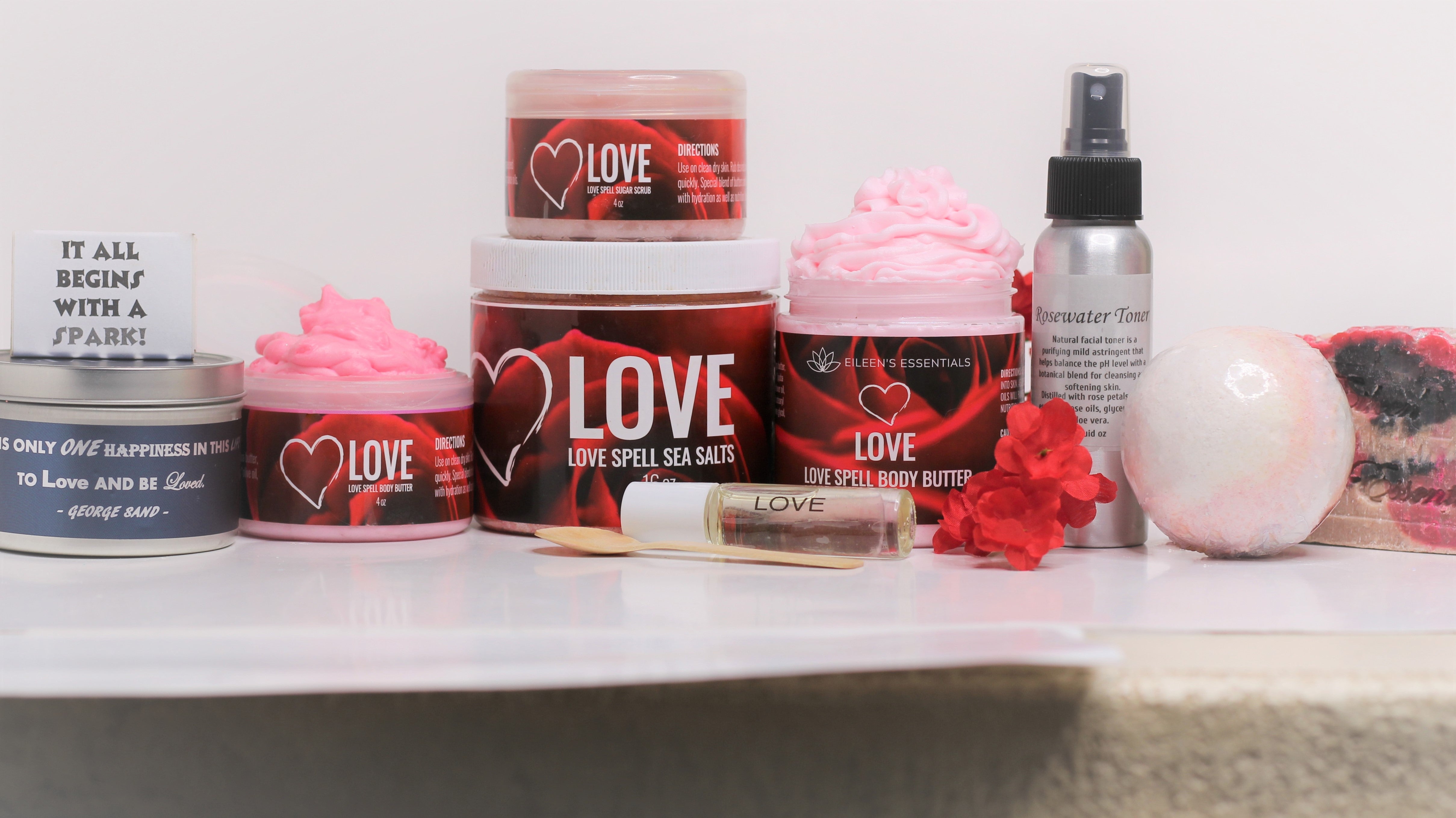 The Ultimate Spa Gift Set; "LOVE" (Love Spell)