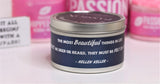 Inspirational Travel Candle; PASSION - Eileen's Essentials